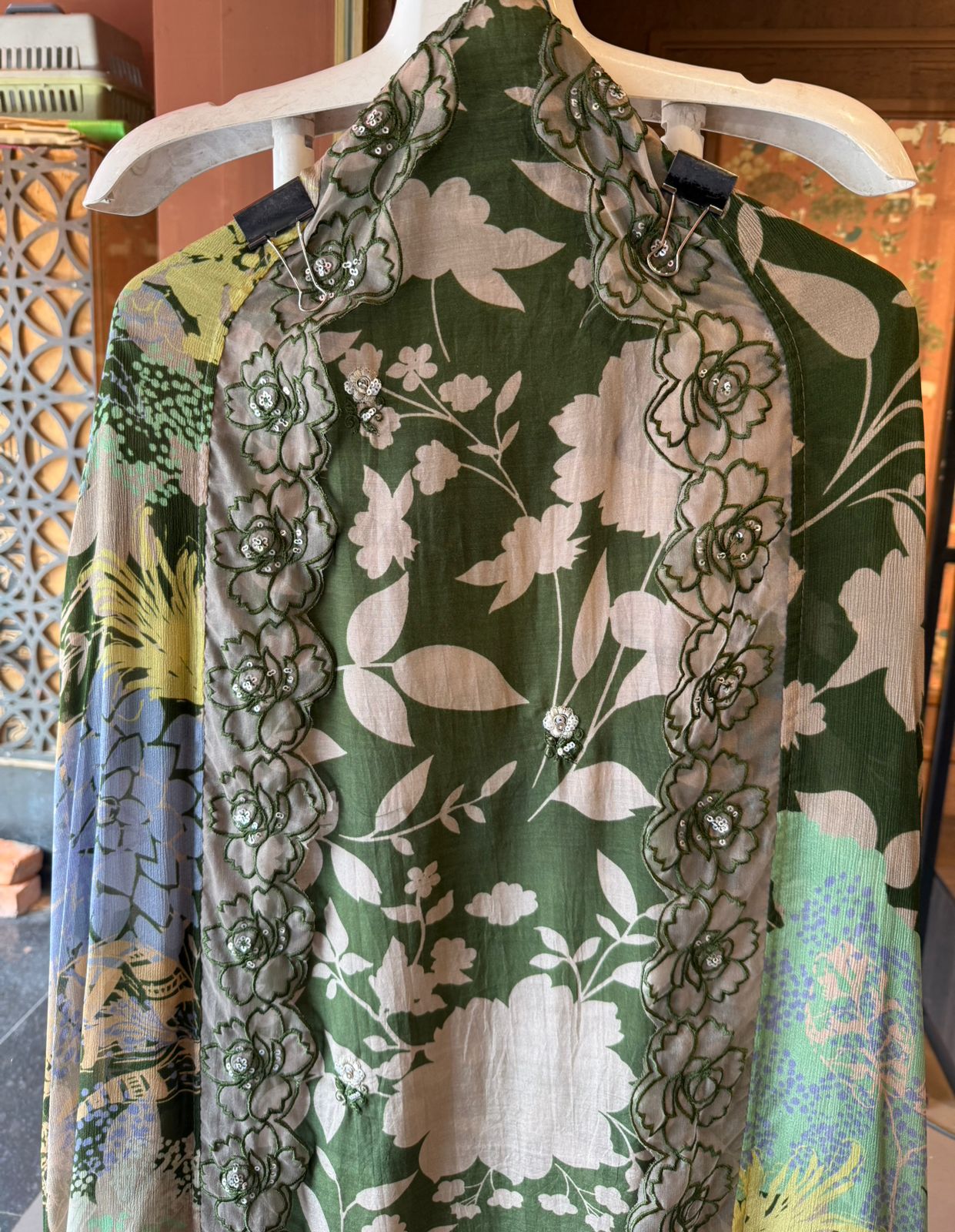 Pure Muslin Unstitched suit