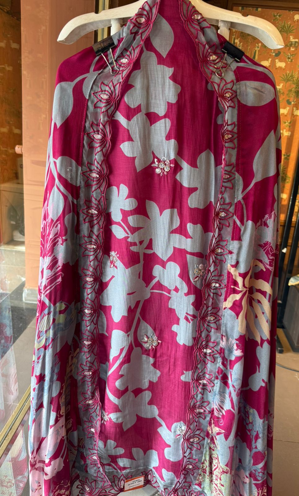 Pure Muslin Unstitched suit