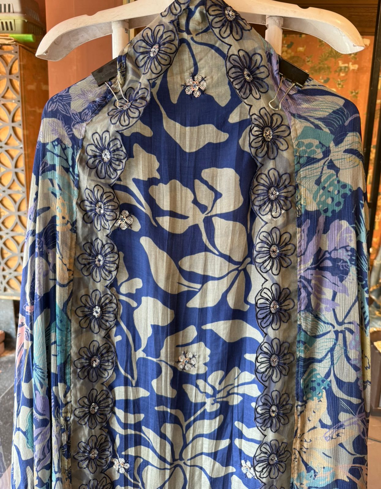 Pure Muslin Unstitched suit