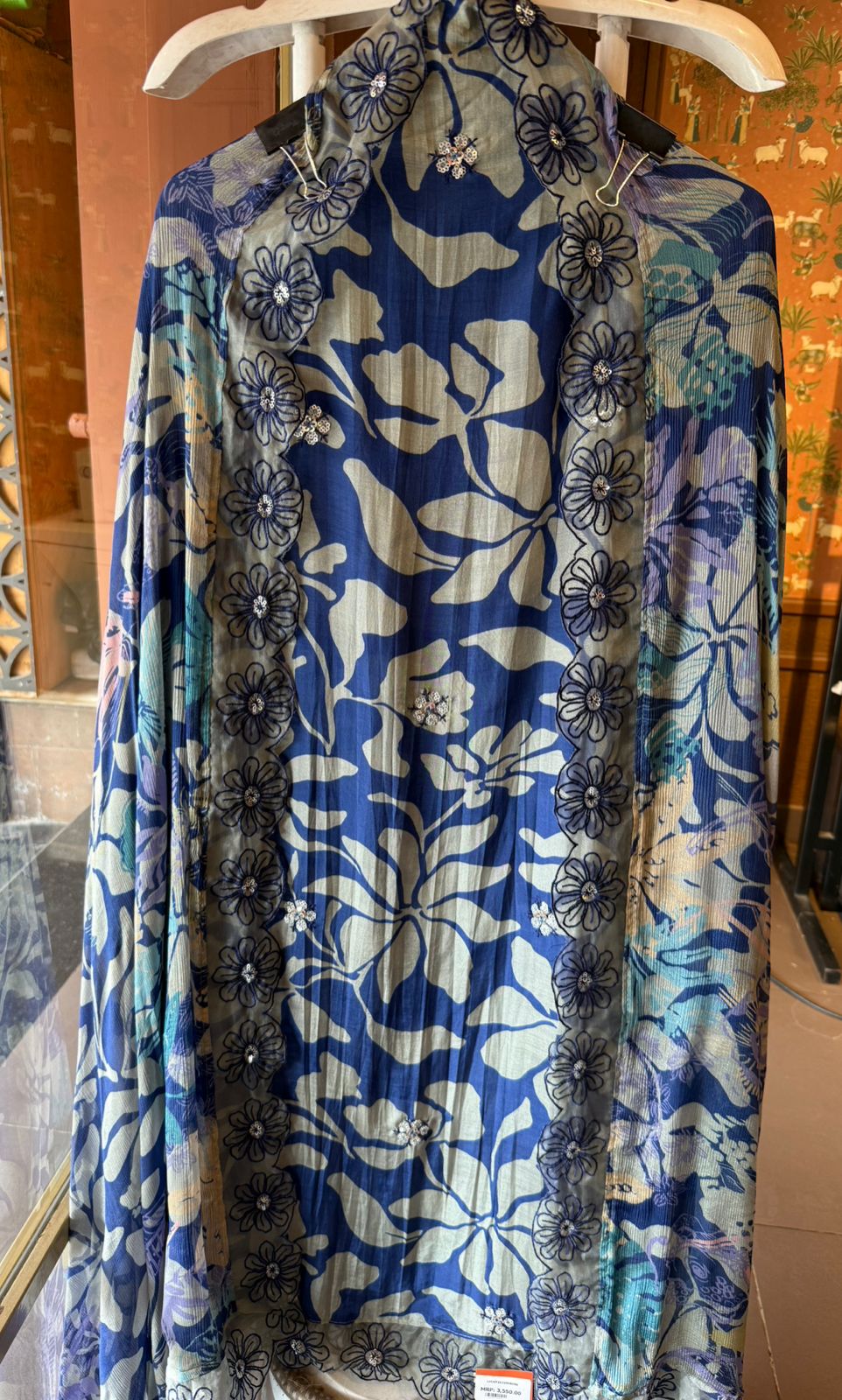 Pure Muslin Unstitched suit