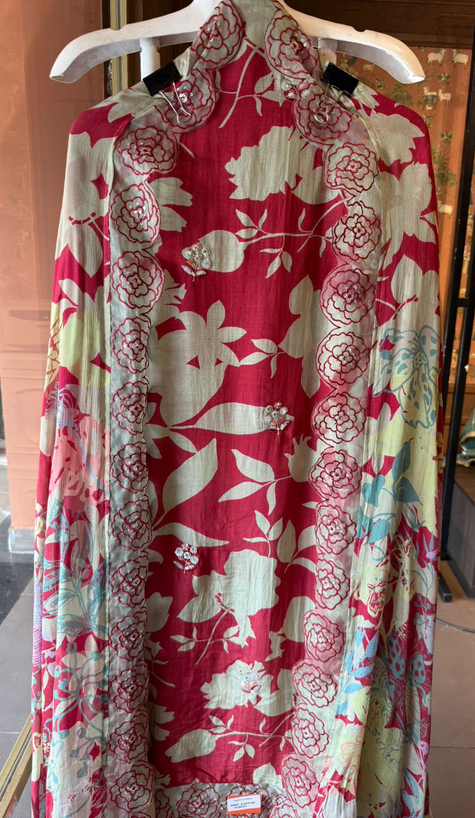 Pure Muslin Unstitched suit