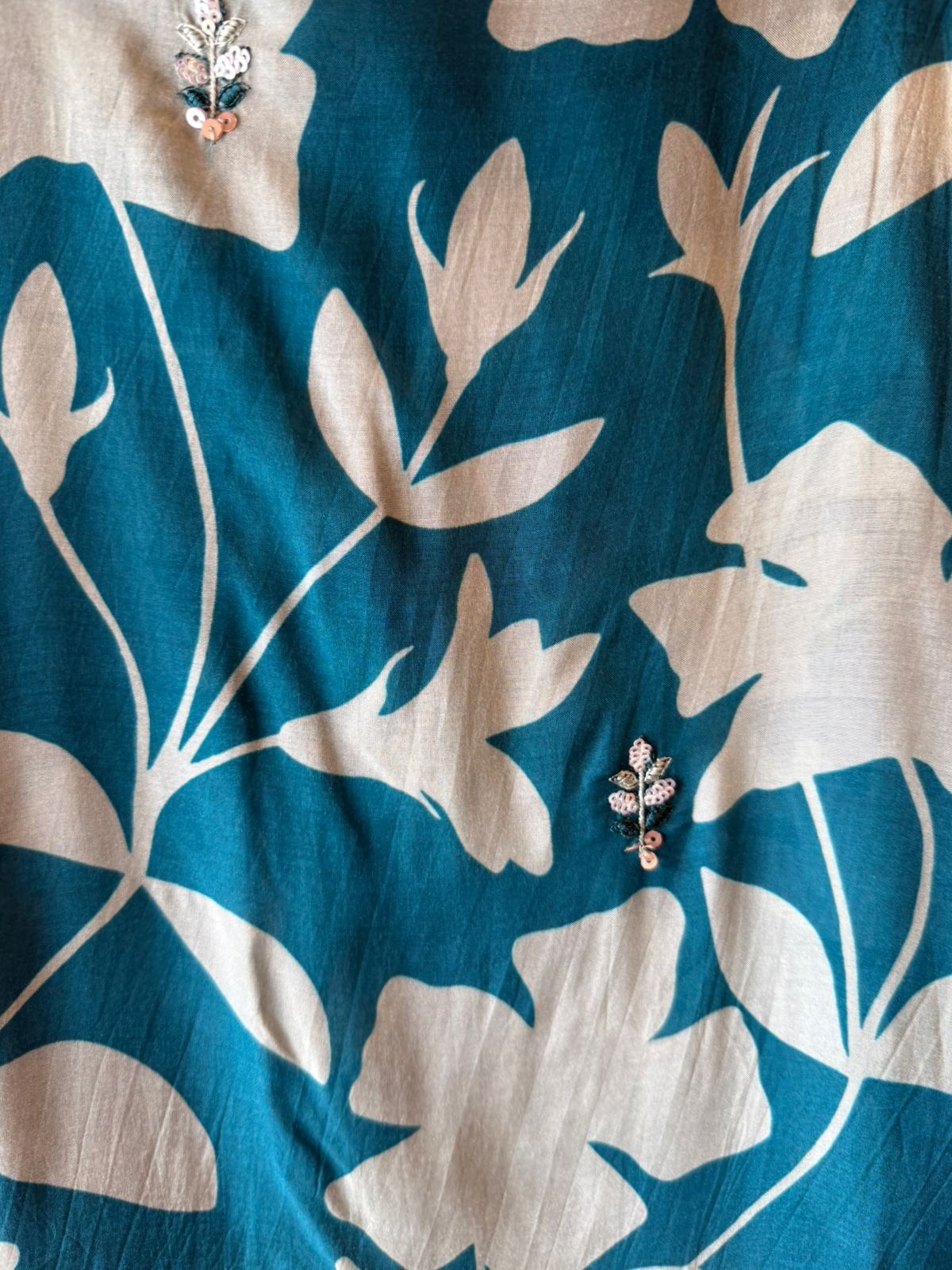 Pure Muslin Unstitched suit