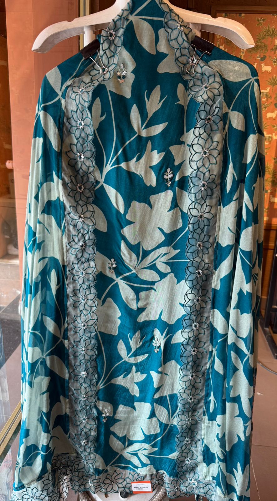 Pure Muslin Unstitched suit