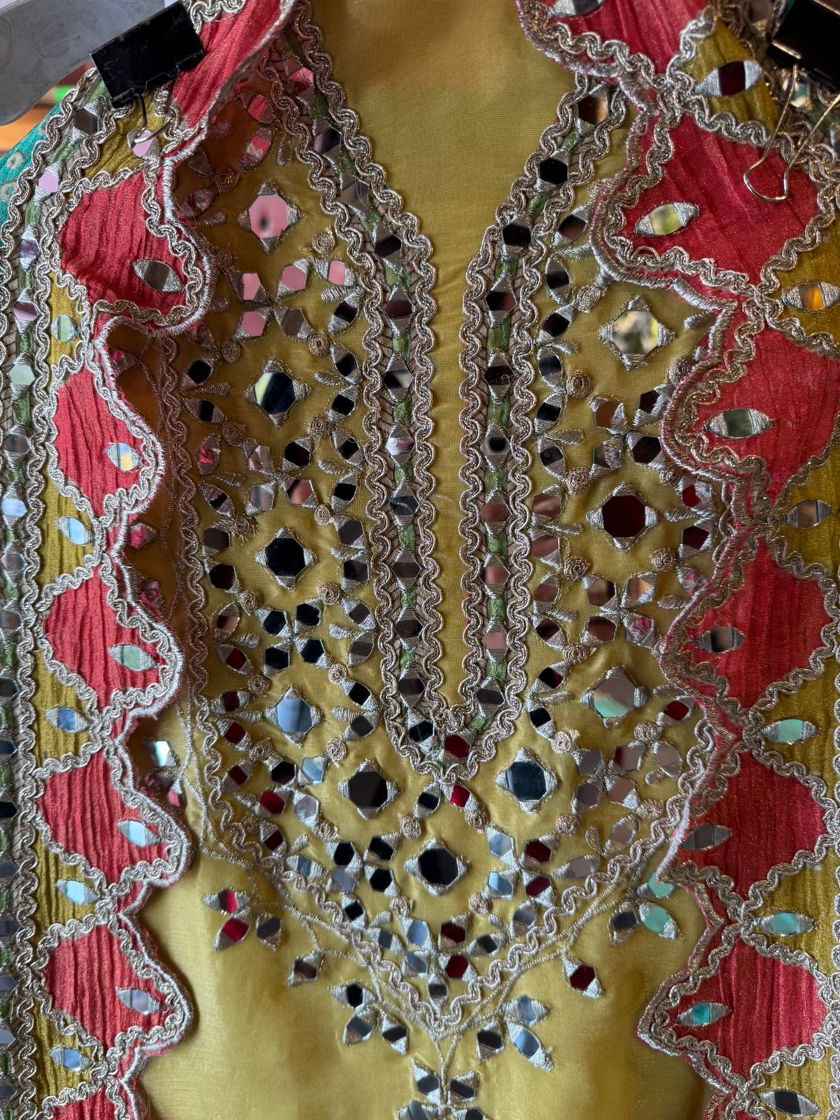 Plain tissue Unstitched shirt