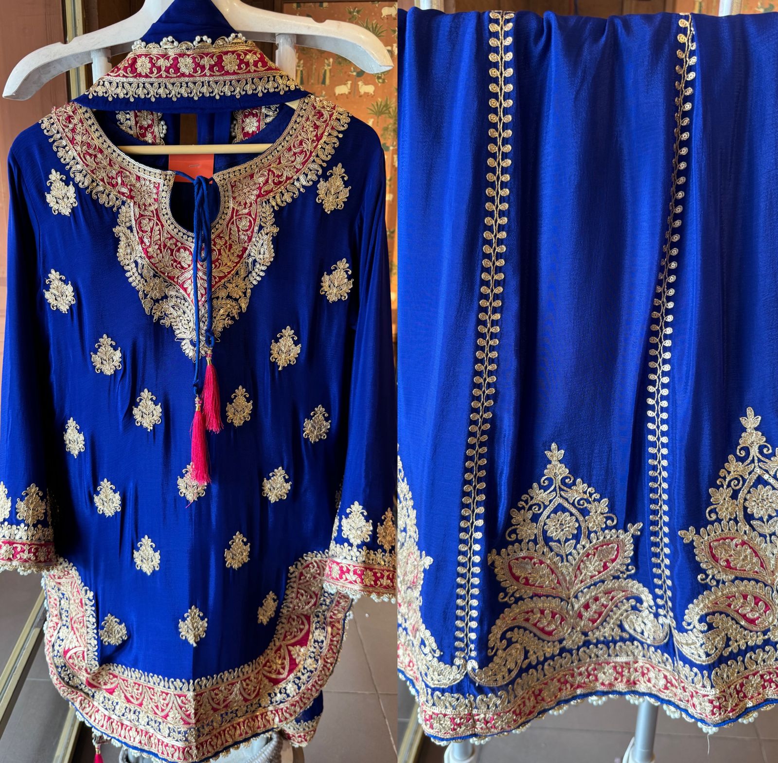 Beautiful ethnic sharara set