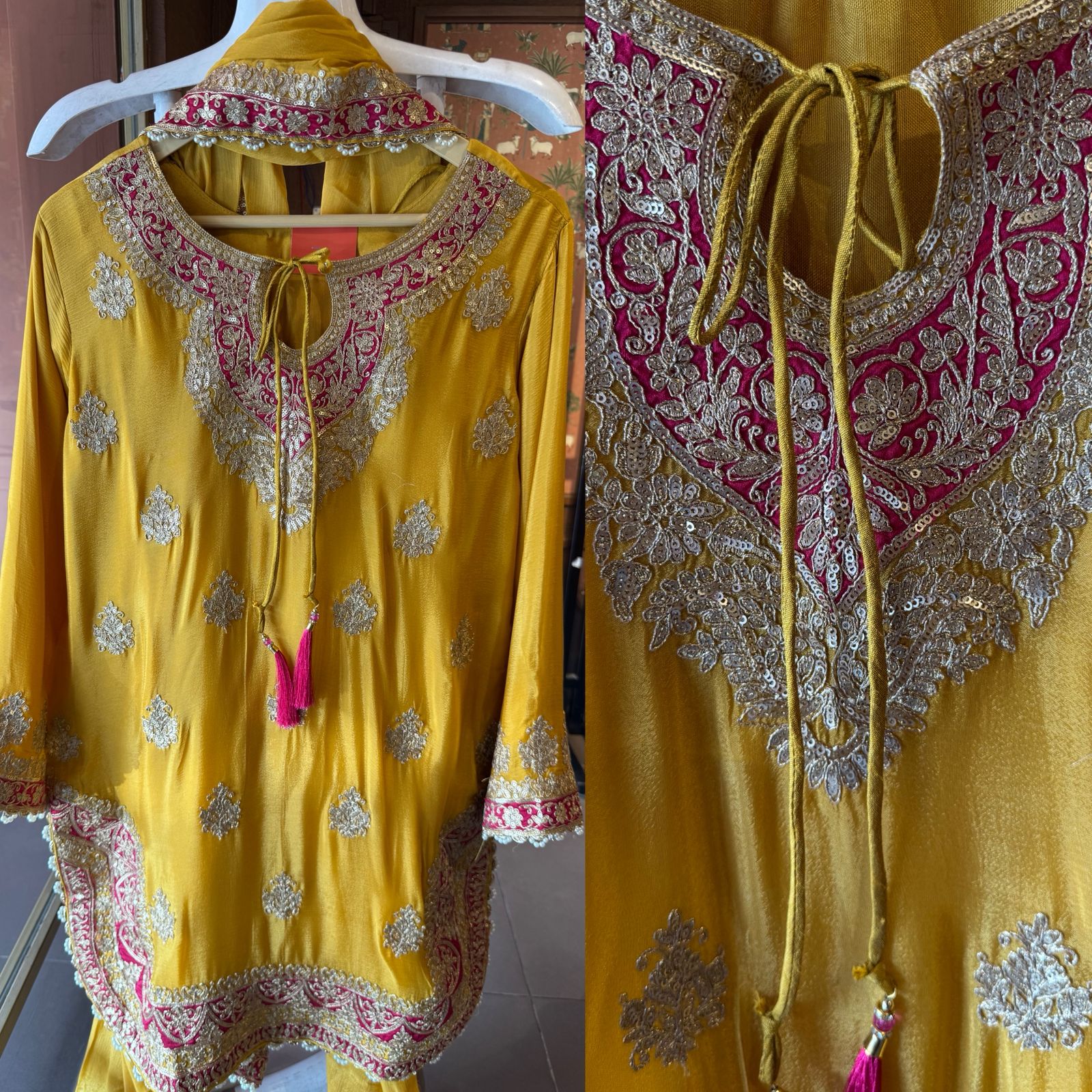 Beautiful ethnic sharara set