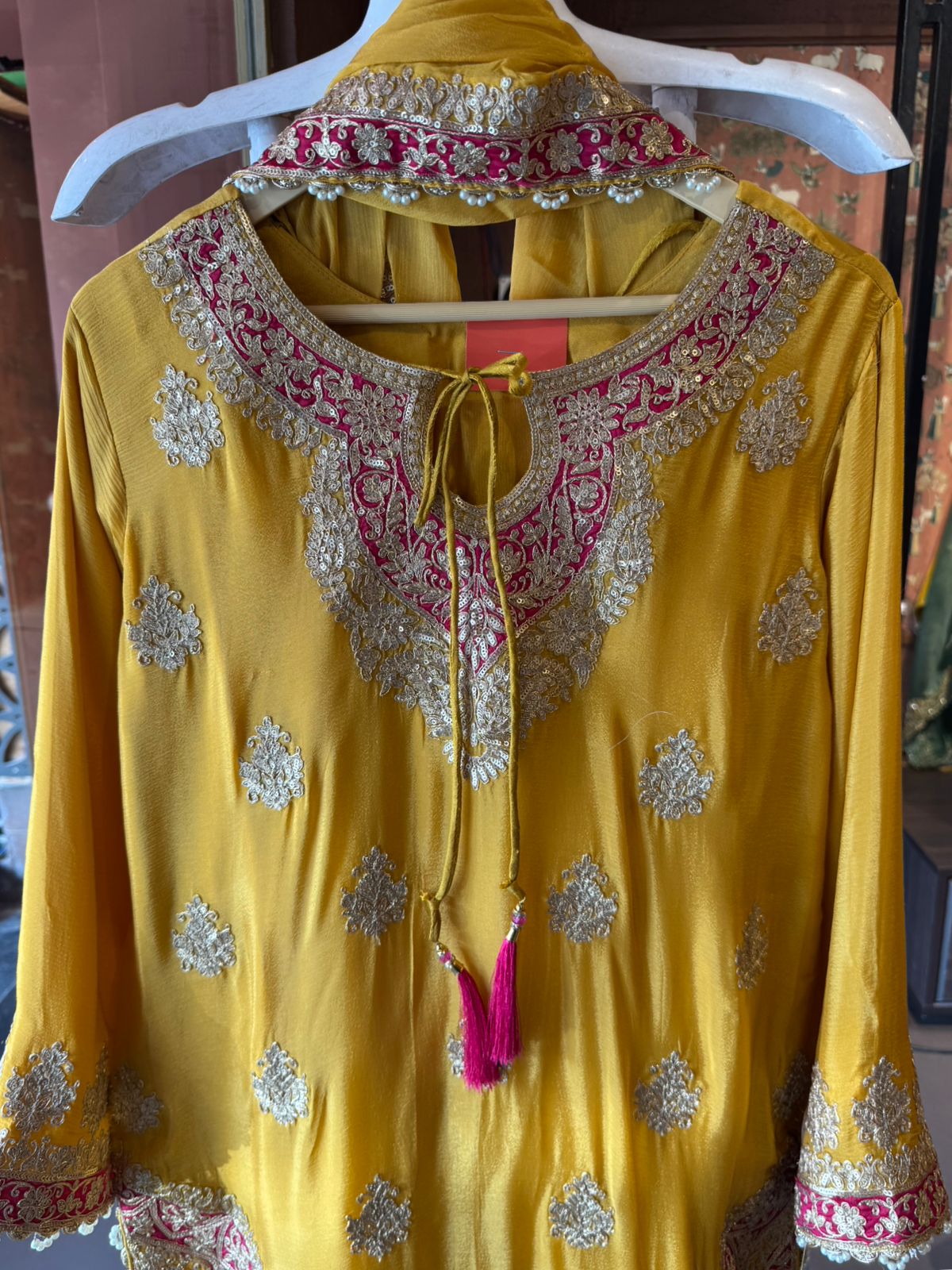 Beautiful ethnic sharara set