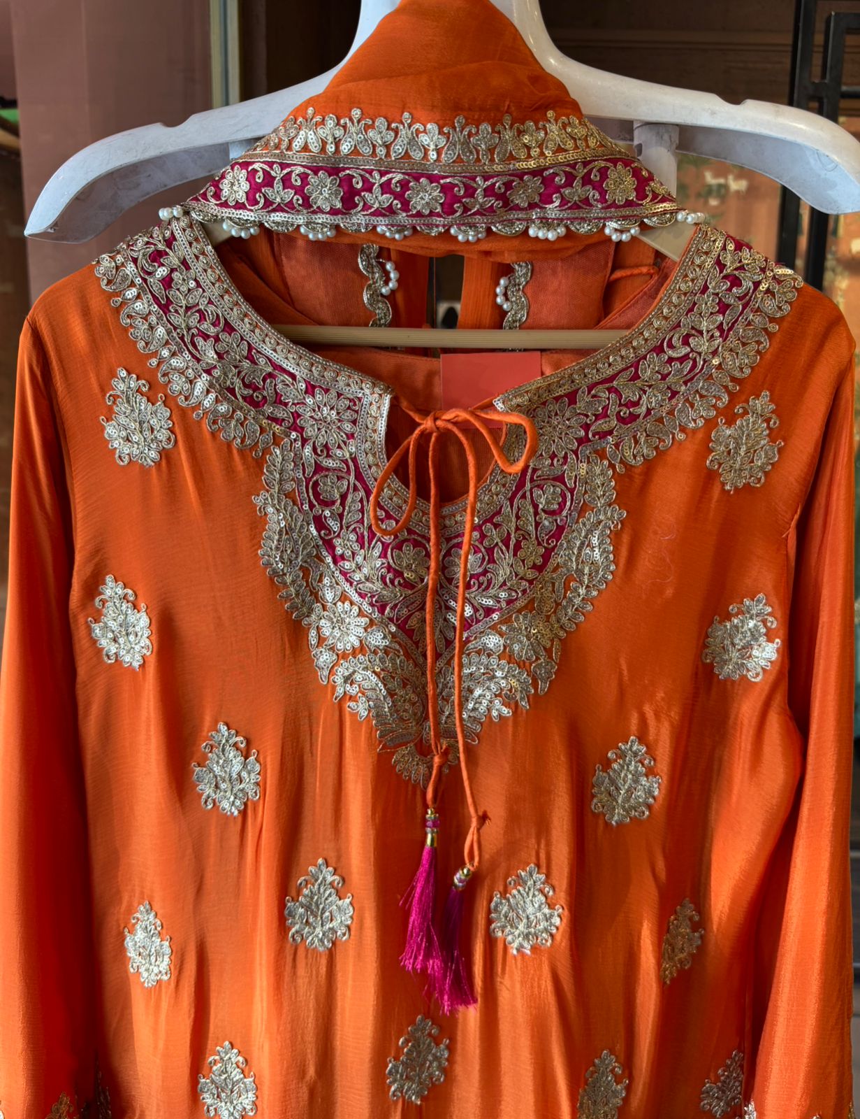 Beautiful ethnic sharara set