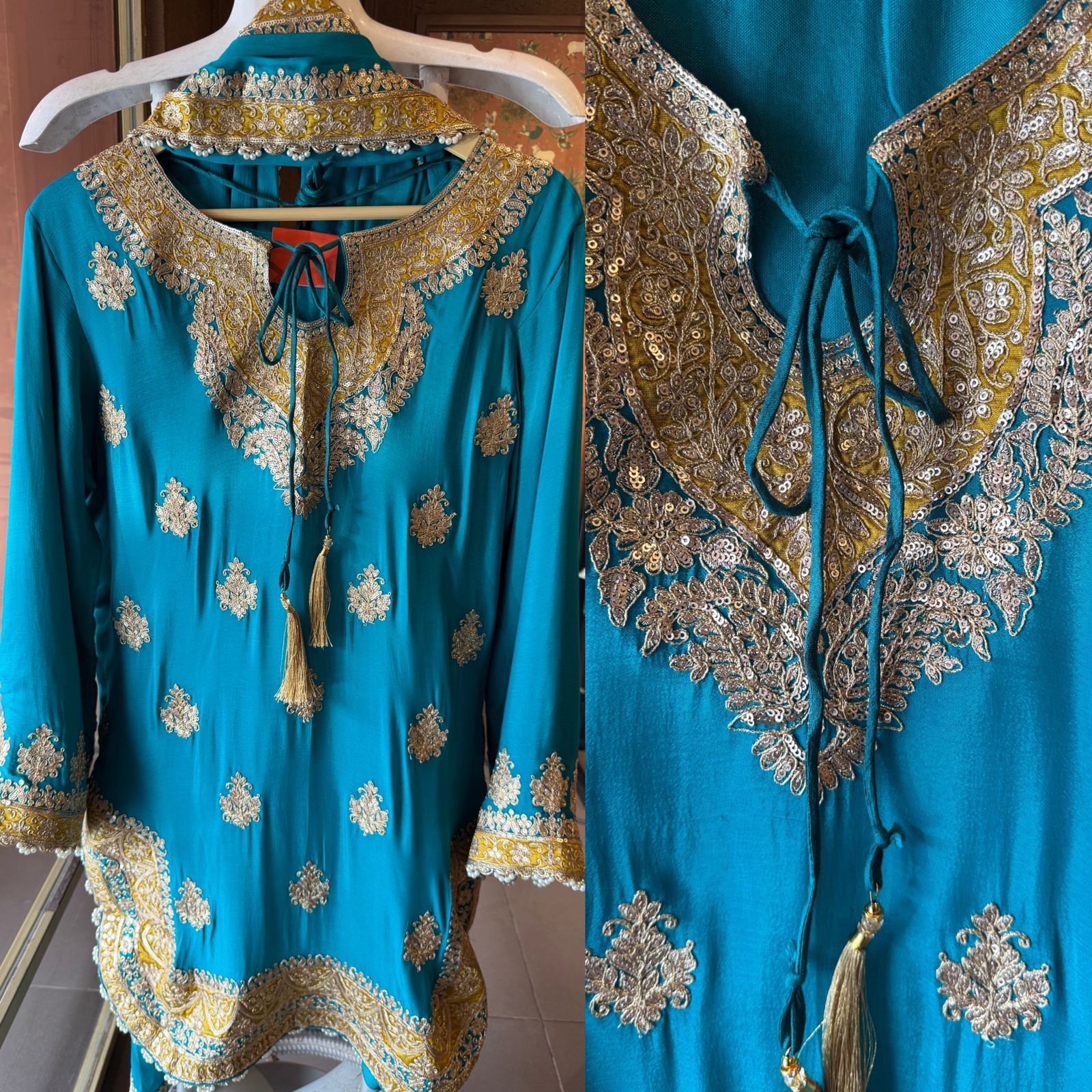 Beautiful ethnic sharara set