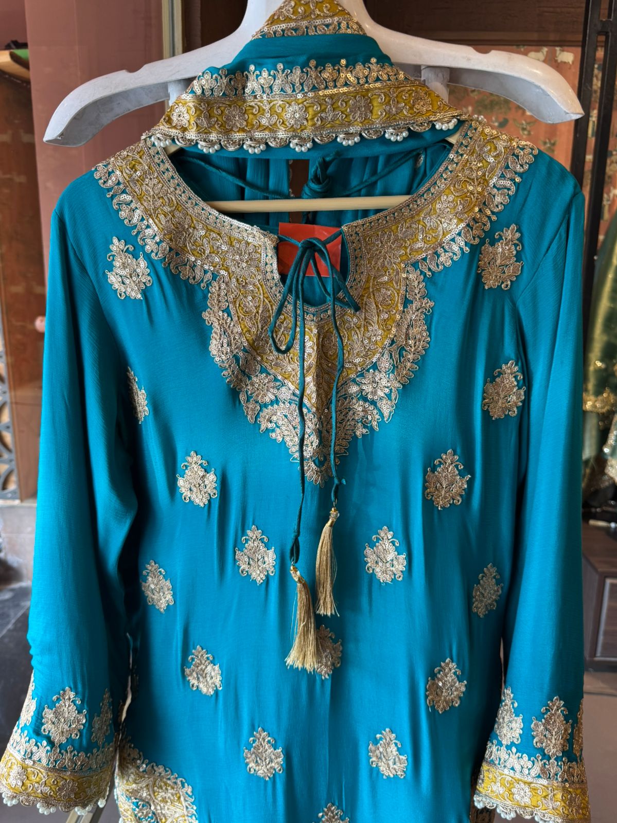 Beautiful ethnic sharara set