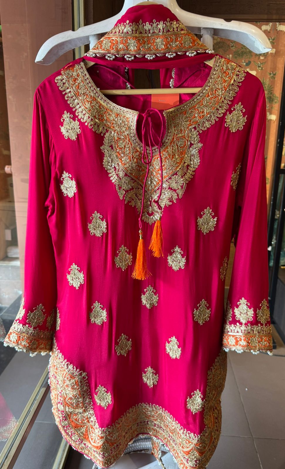 Beautiful ethnic sharara set