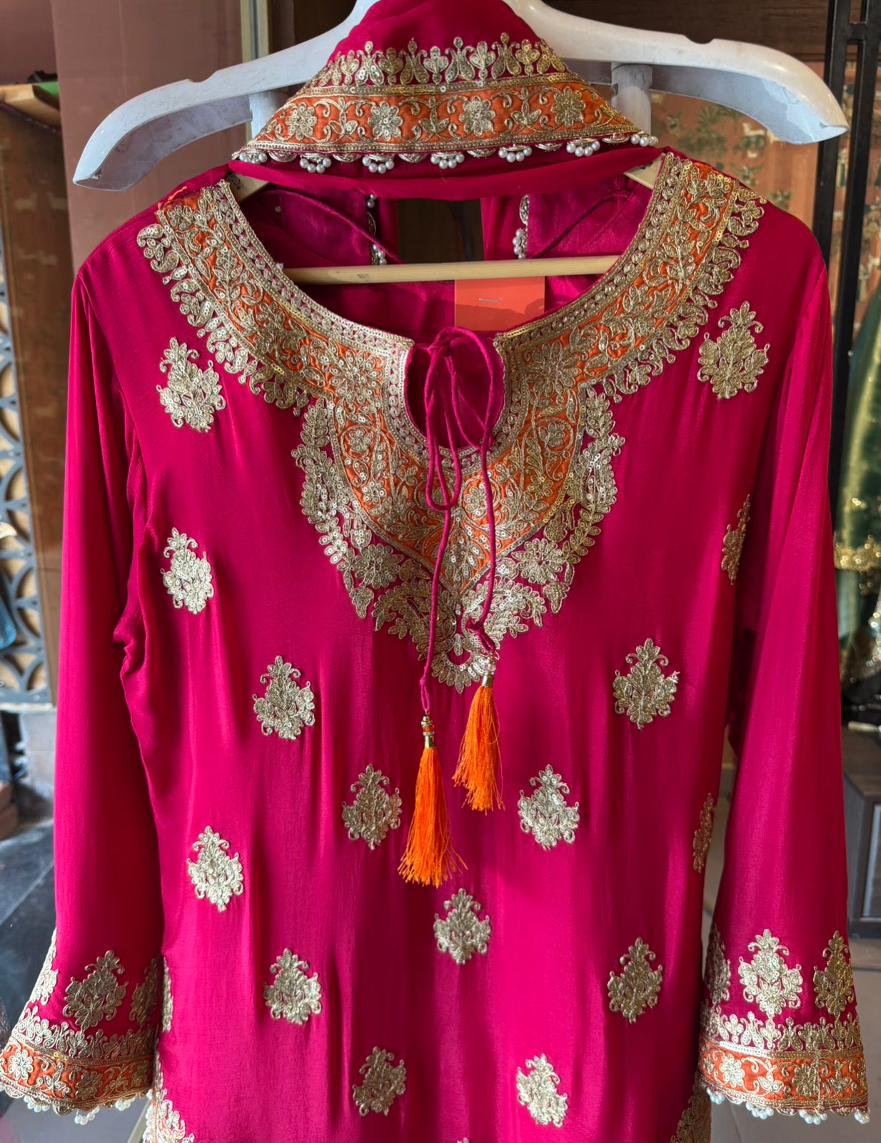 Beautiful ethnic sharara set