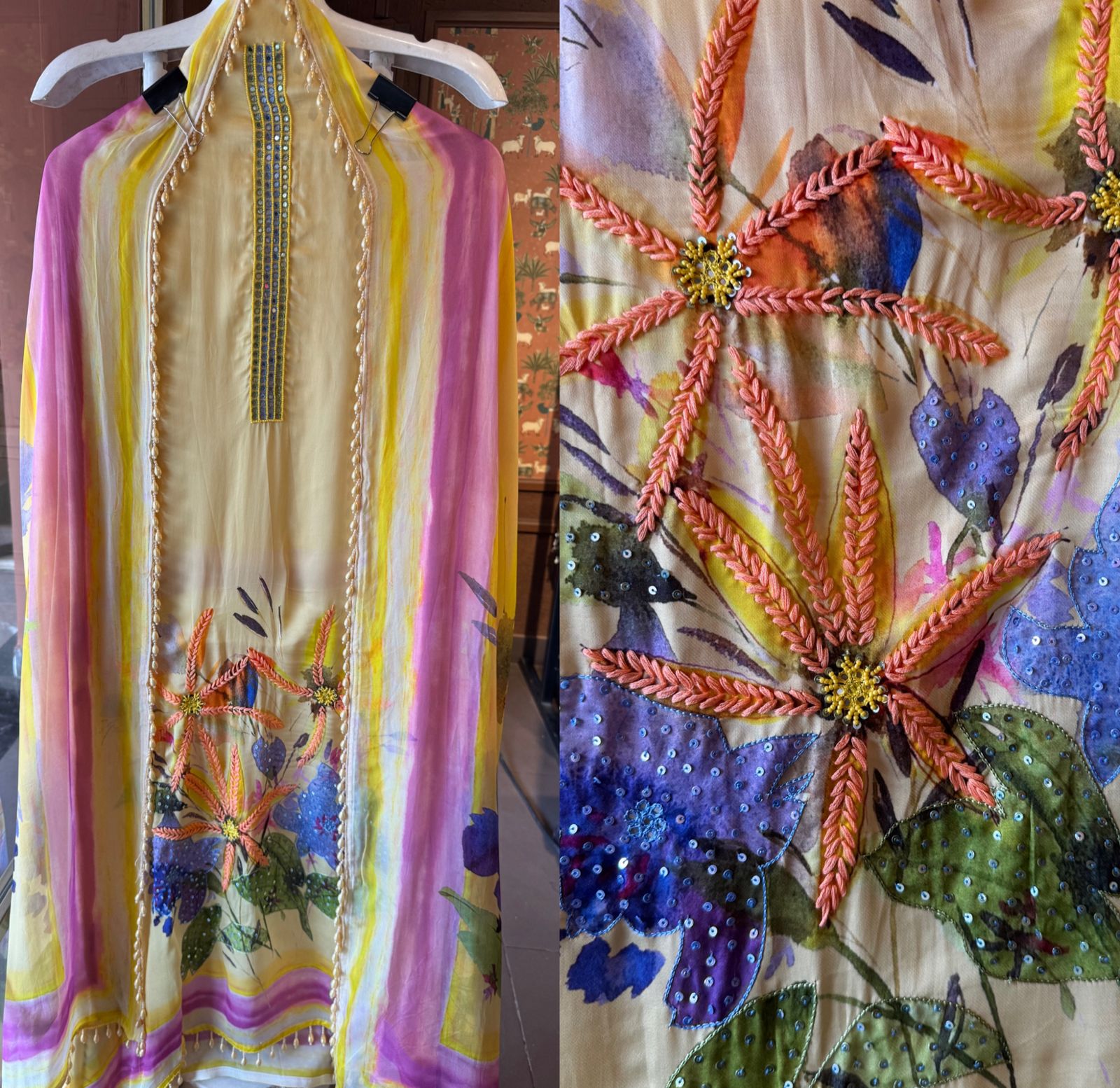 Pure soft organza shirt