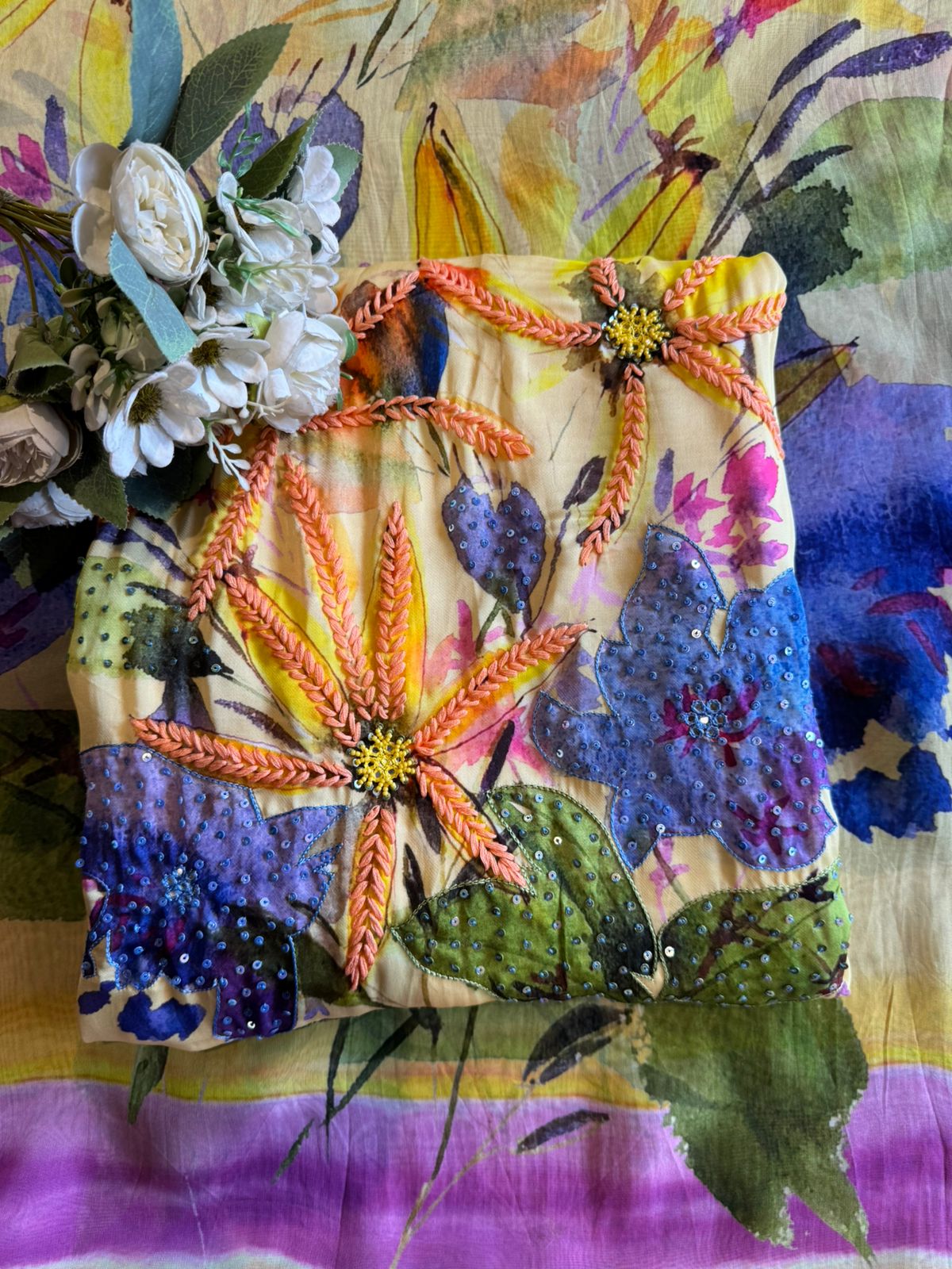 Pure soft organza shirt