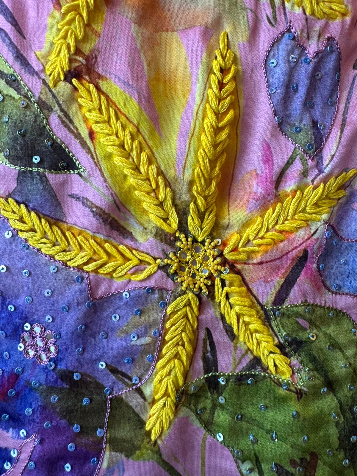 Pure soft organza shirt with very high quality digital