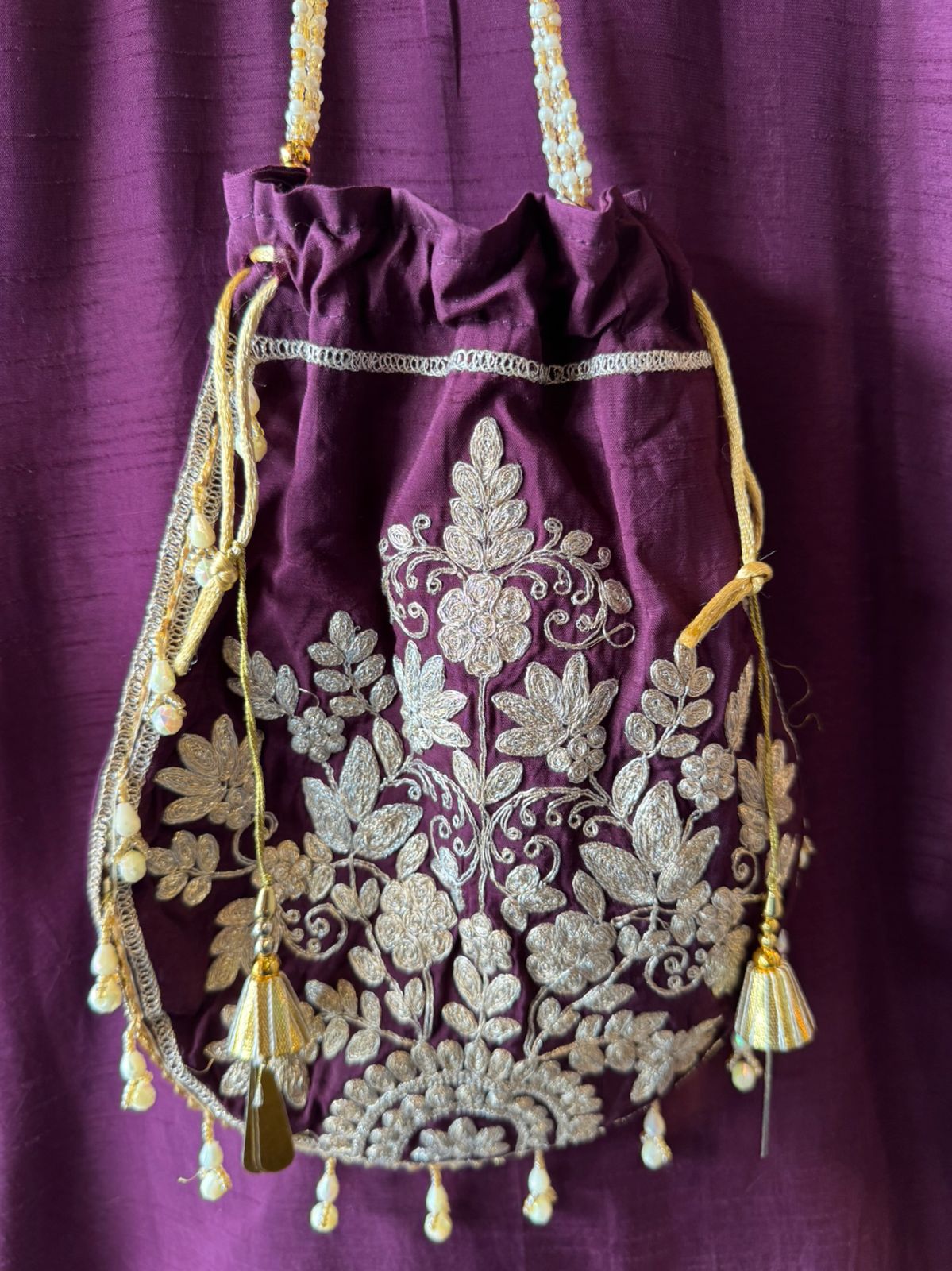 Traditional embroidered kurta