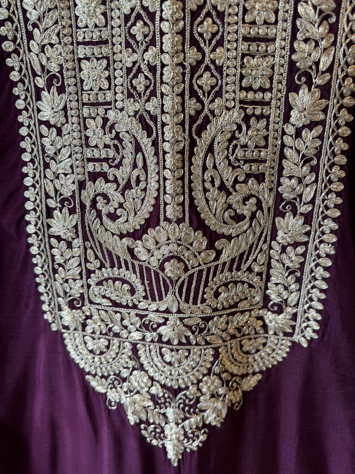 Traditional embroidered kurta