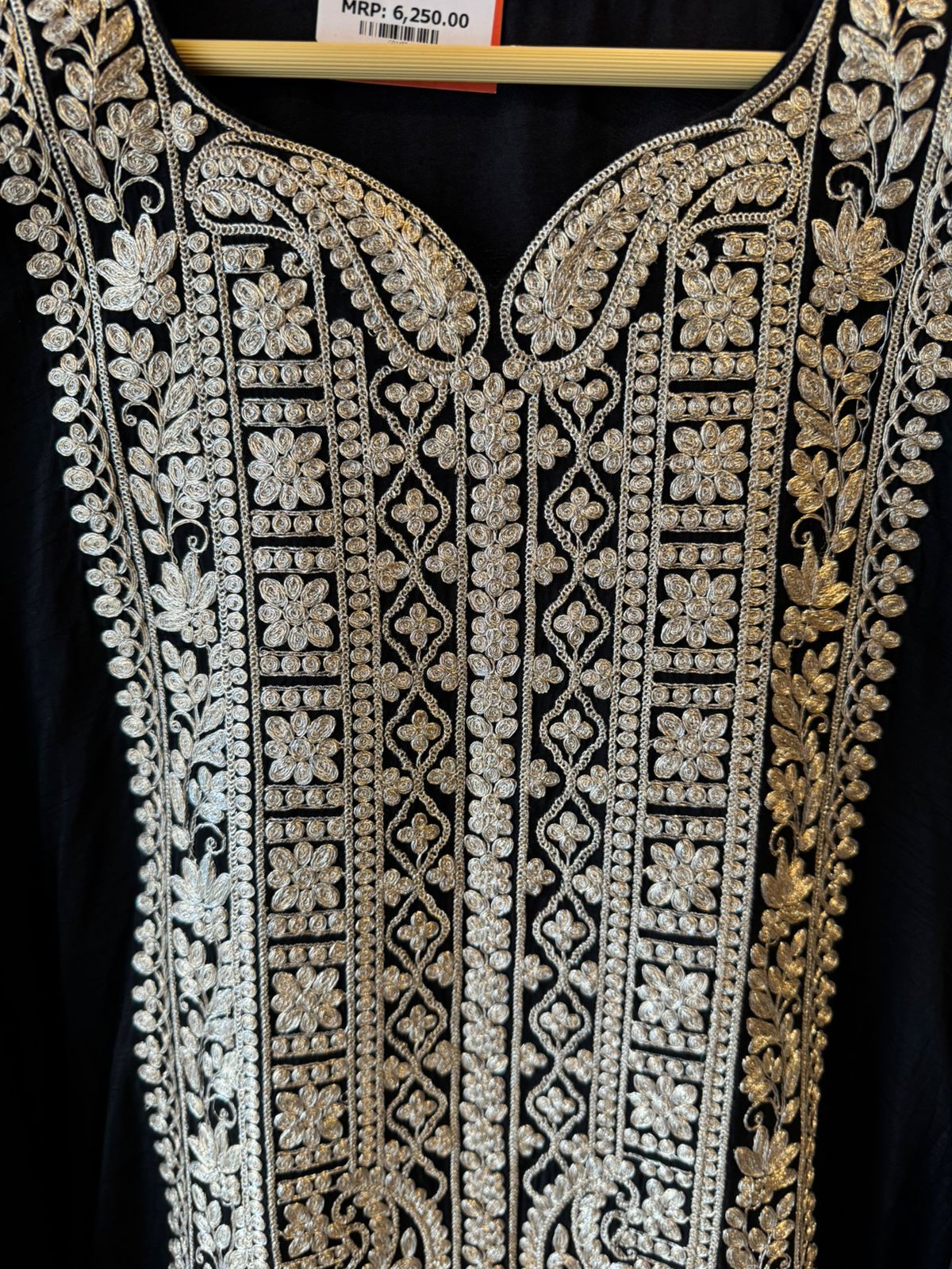 Traditional embroidered kurta