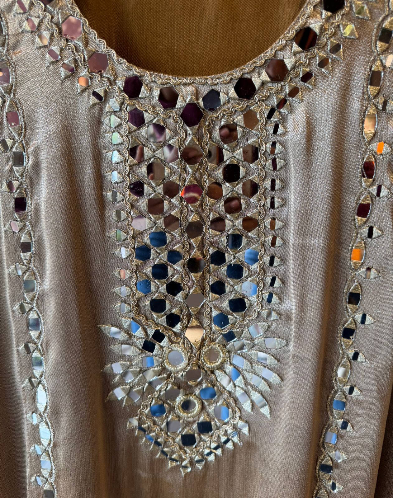 Giraffe tissue kurta