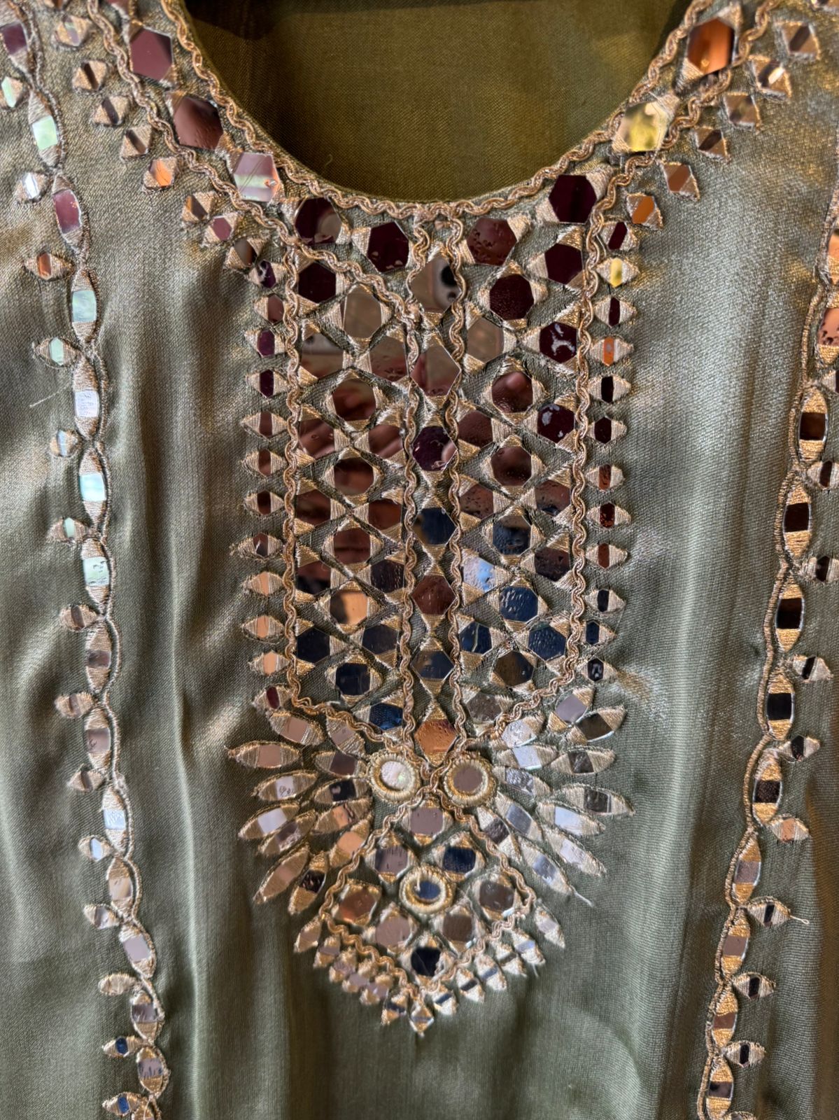 Giraffe tissue kurta