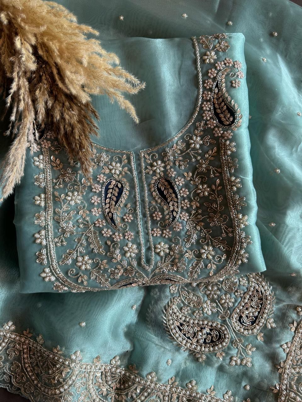 Pure tissue Unstitched full size Shirt