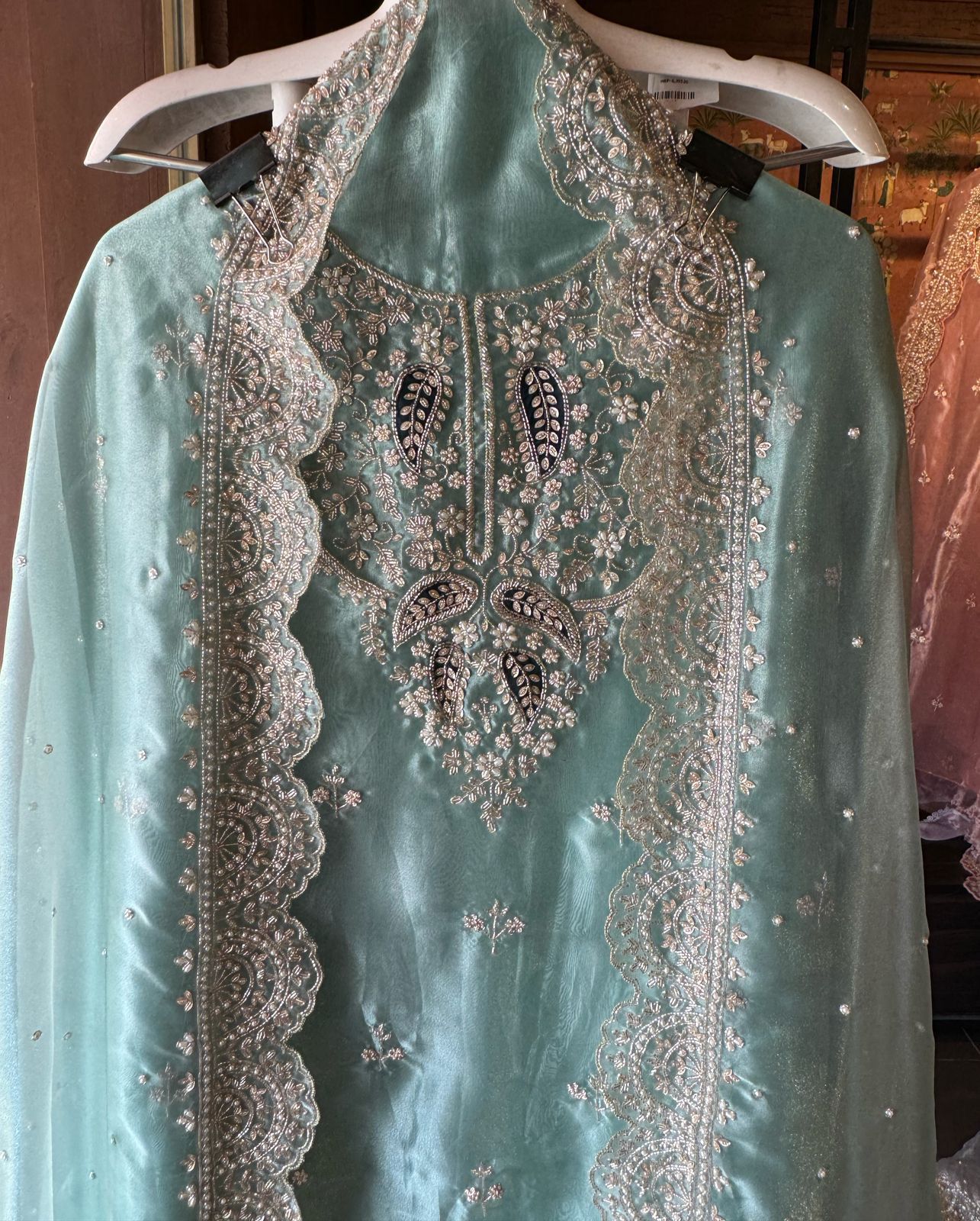 Pure tissue Unstitched full size Shirt