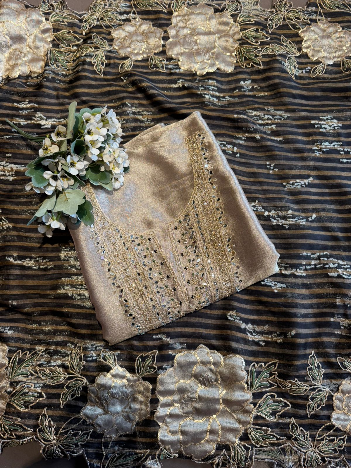 Pure giraffe tissue fabric Suit