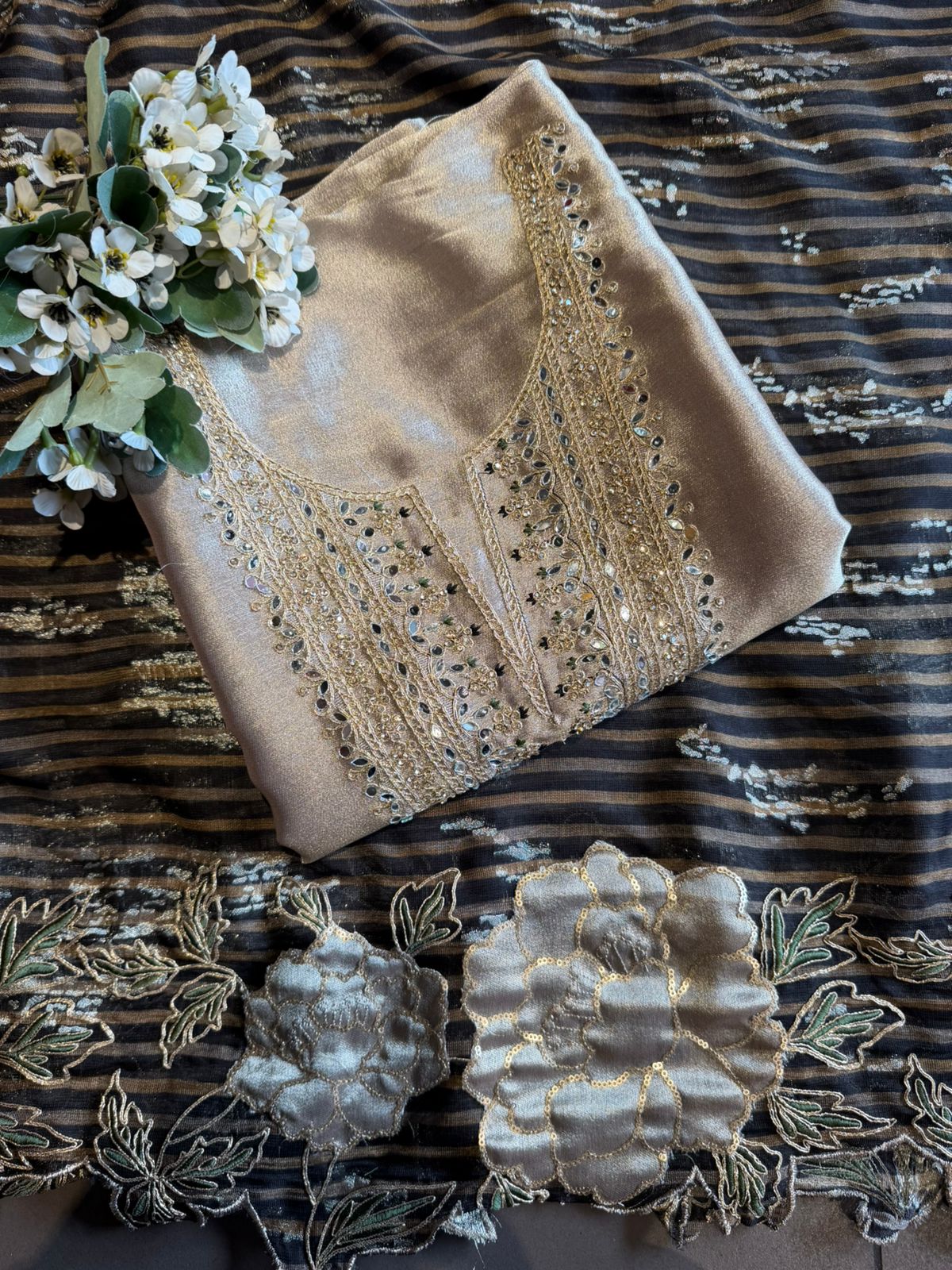 Pure giraffe tissue fabric Suit