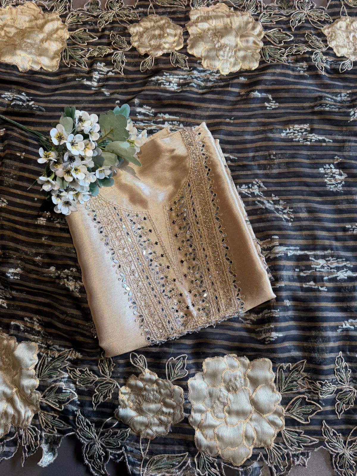 Pure giraffe tissue fabric Suit