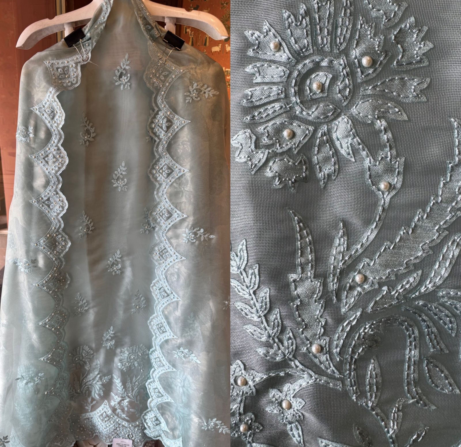 Lightweight Organza Suit set