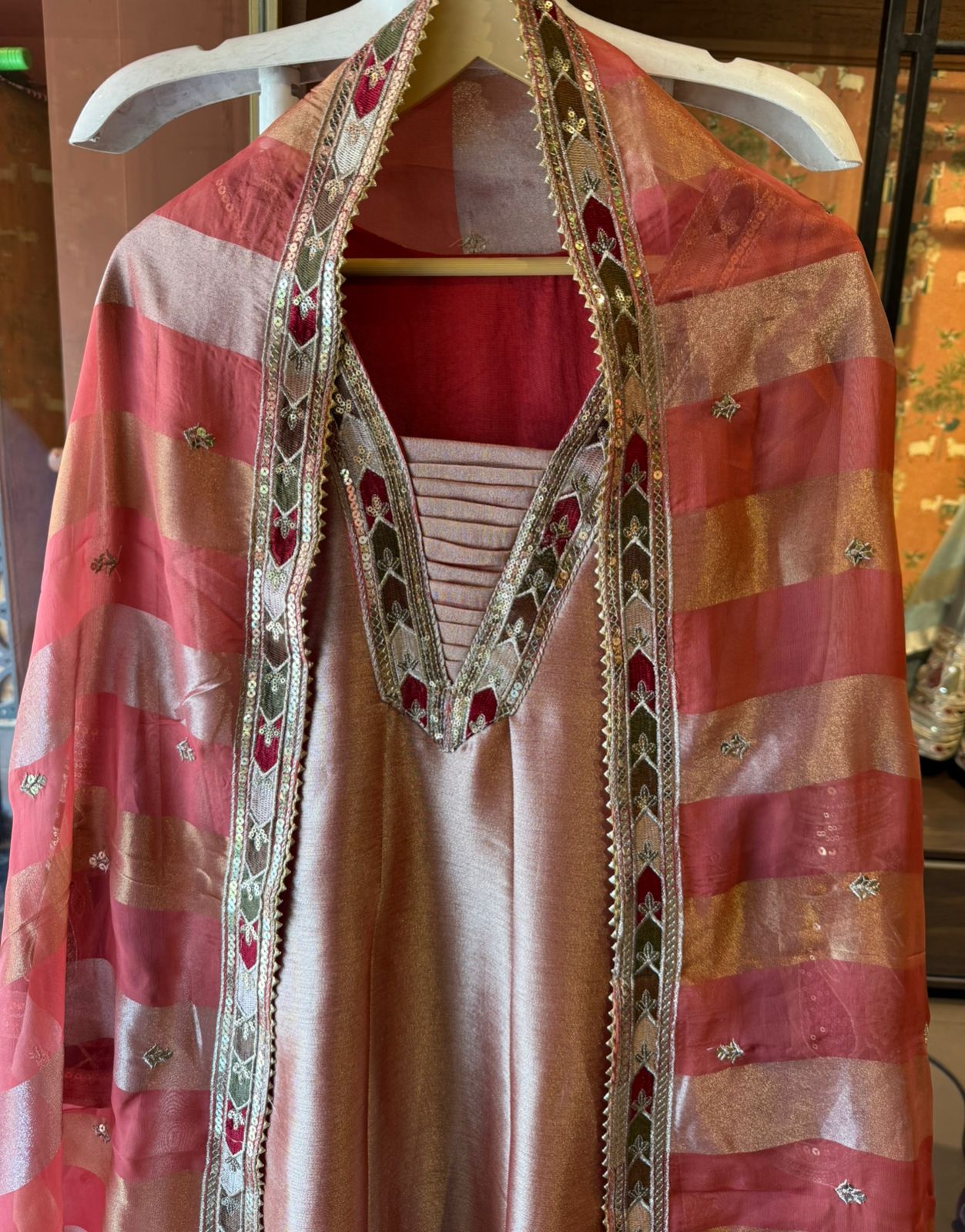 Traditional Anarkali long kalidar kurta
