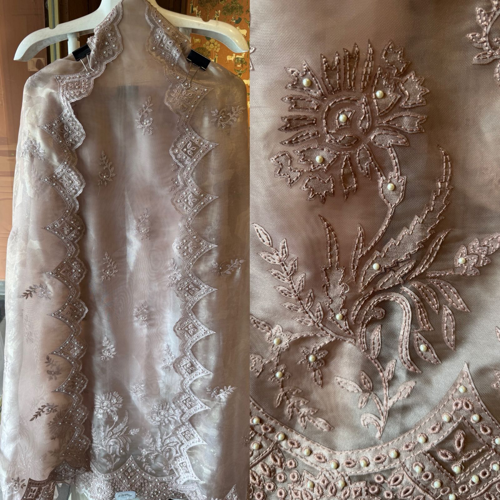 Lightweight Organza Suit set