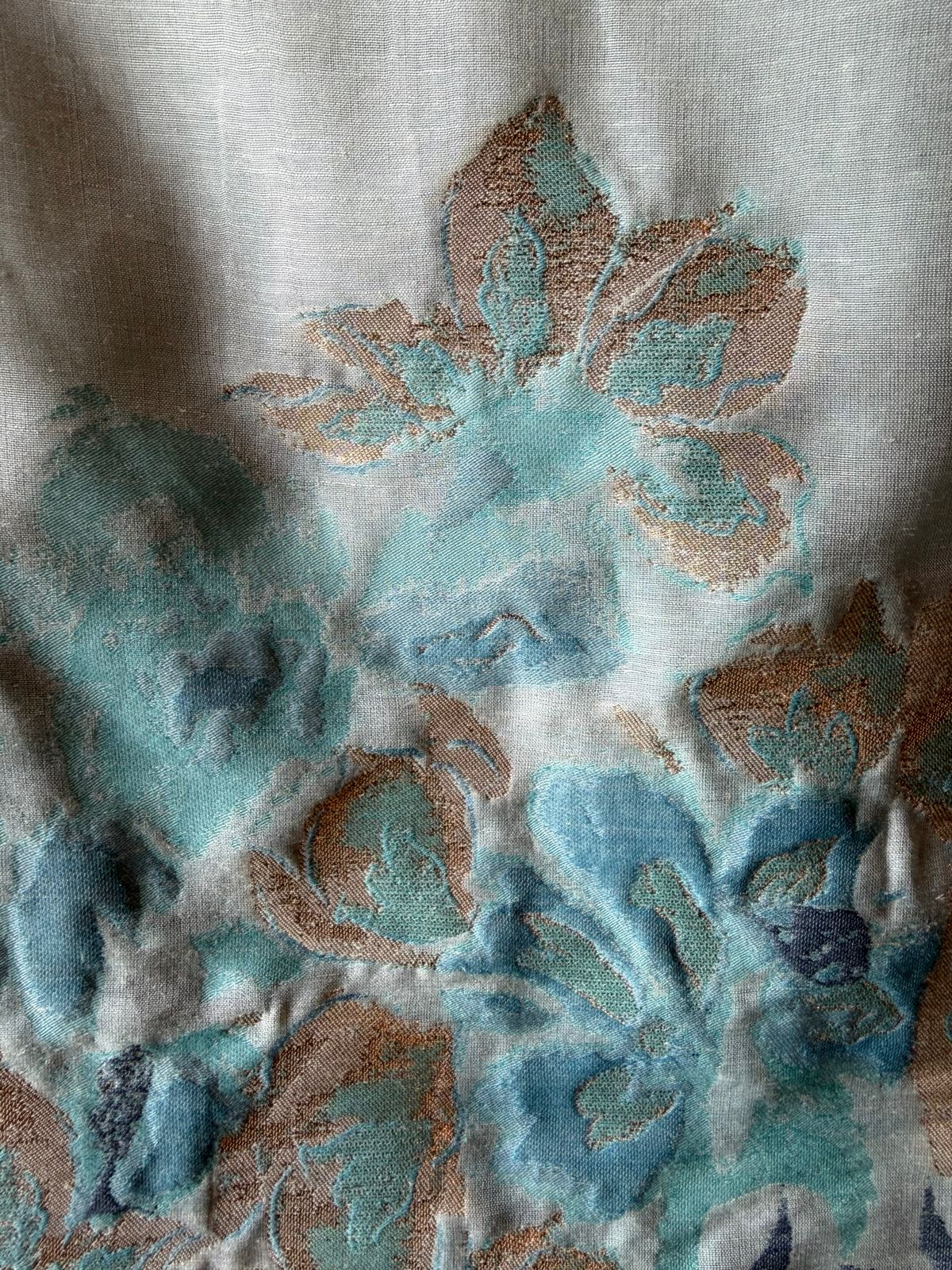 Premium Jamdaani Unstitched Silk Suit