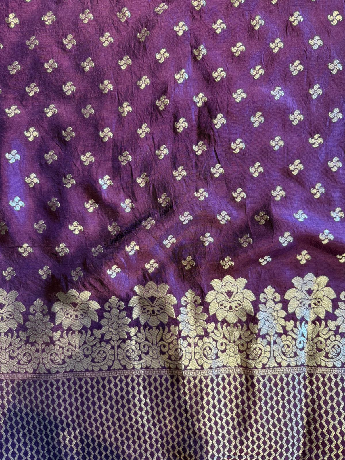 Pure chanderi Unstitched Shirt