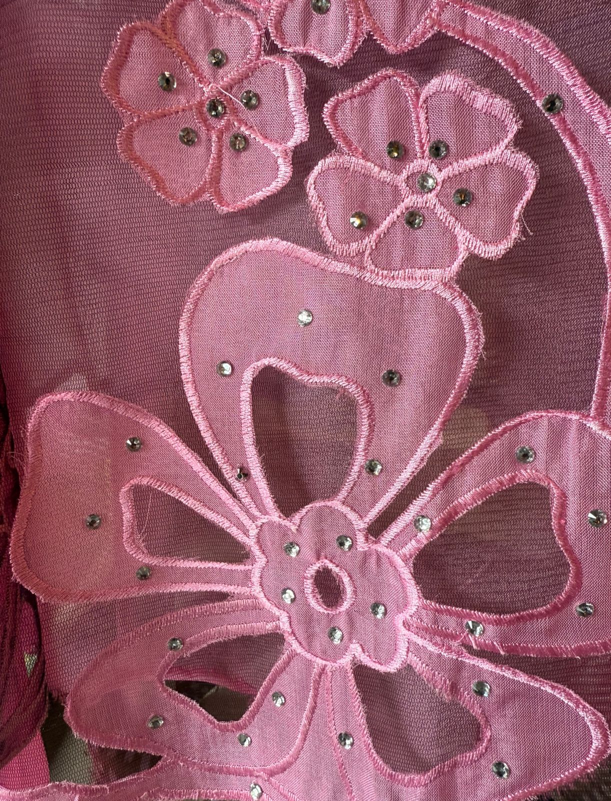 Ombré shaded Organza unstitched Shirt