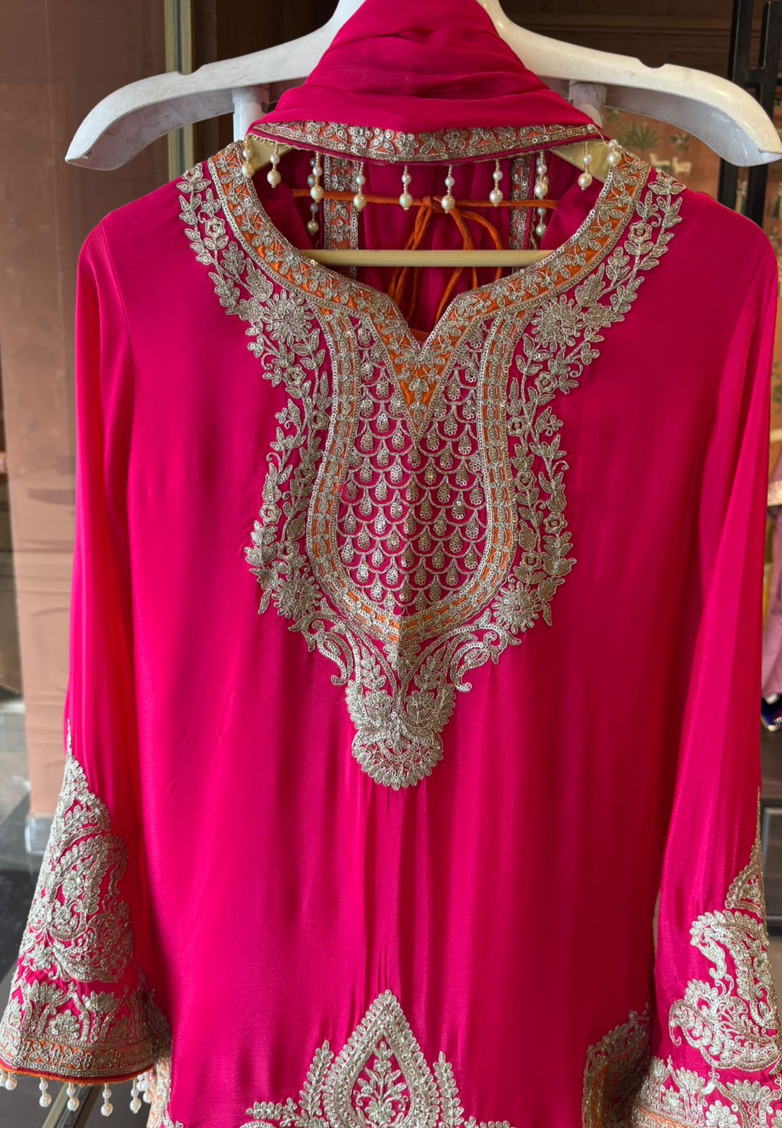 Beautiful ethnic sharara set