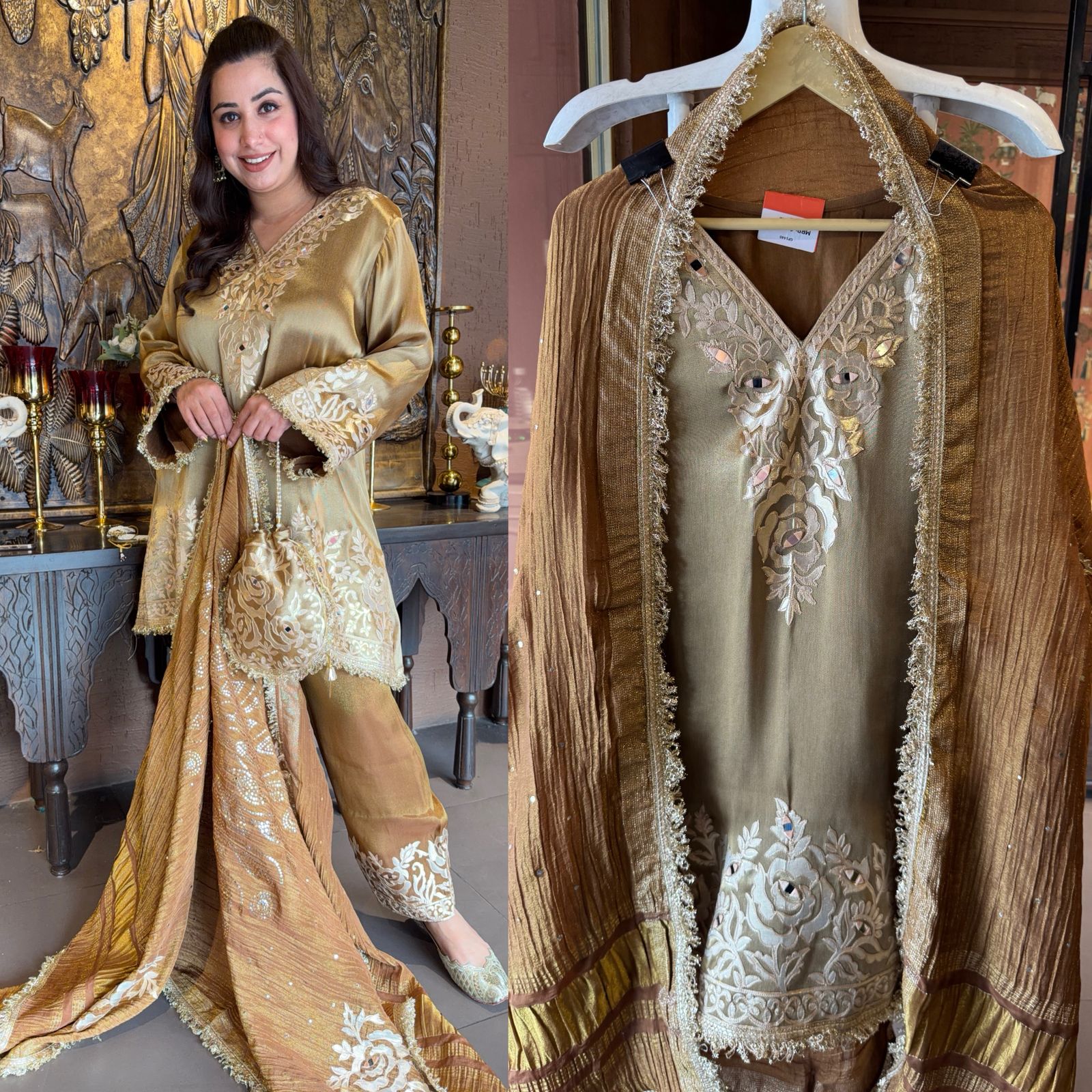 Beautiful ethnic Stitched Set