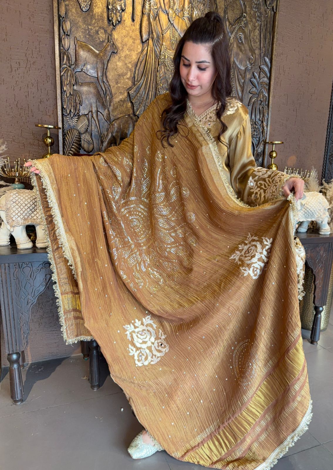 Beautiful ethnic Stitched Set