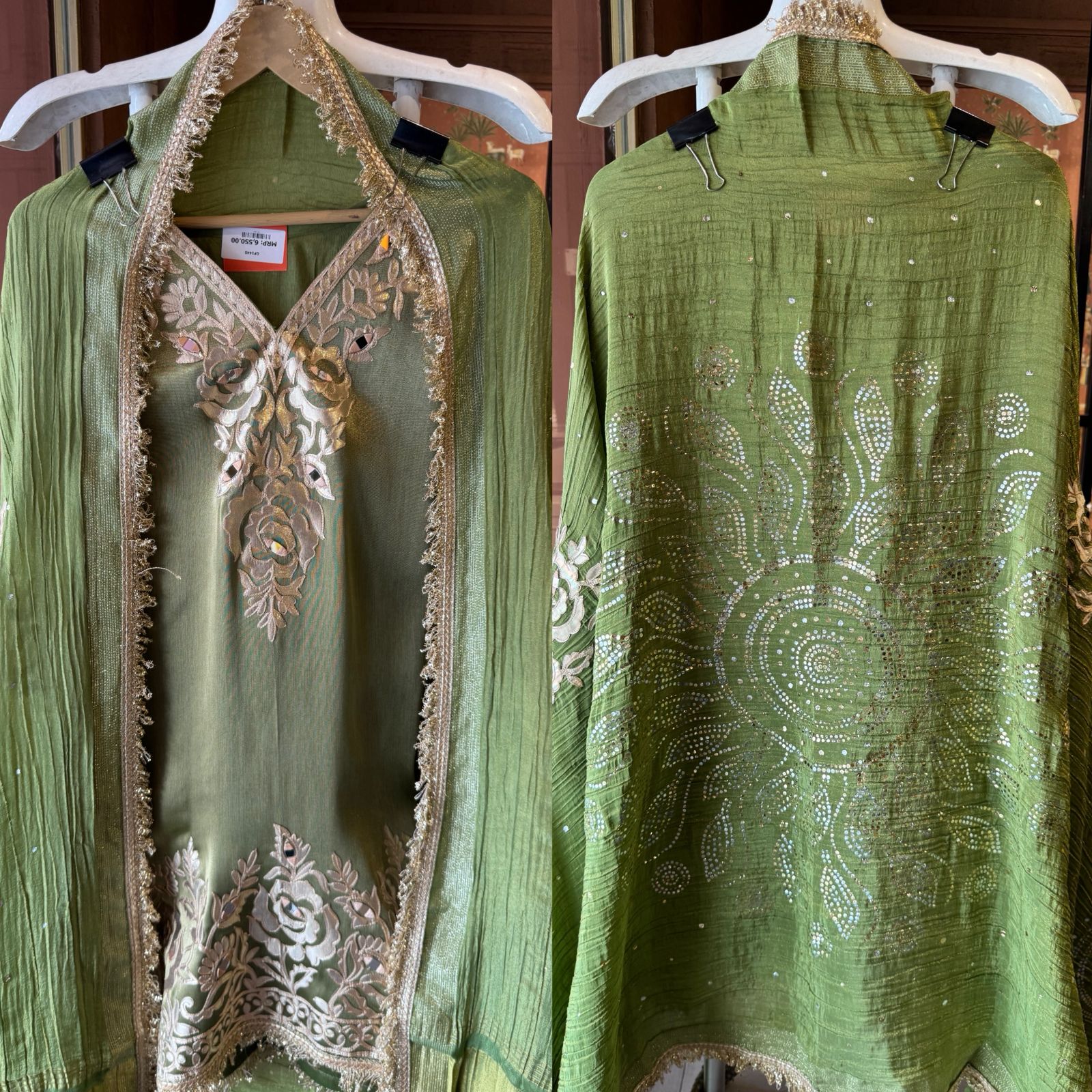 Beautiful ethnic Stitched Set