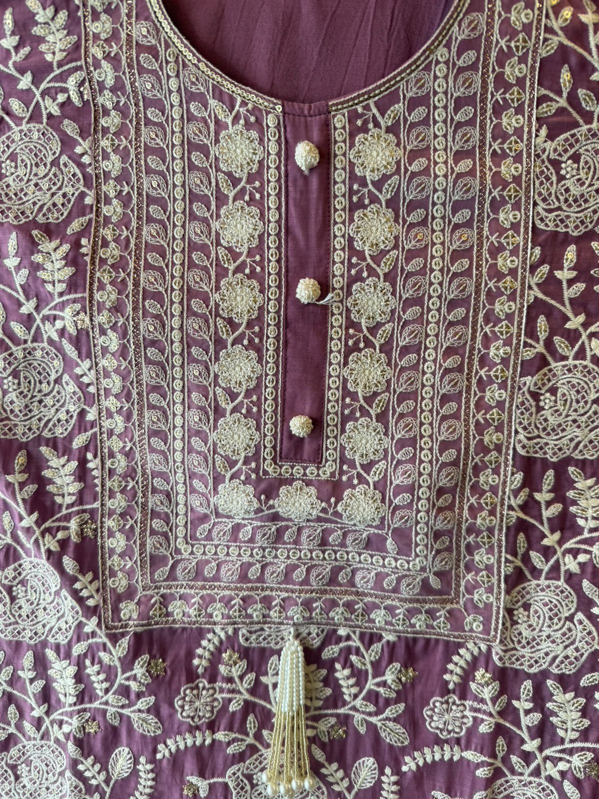 Casual Embroidered Suits