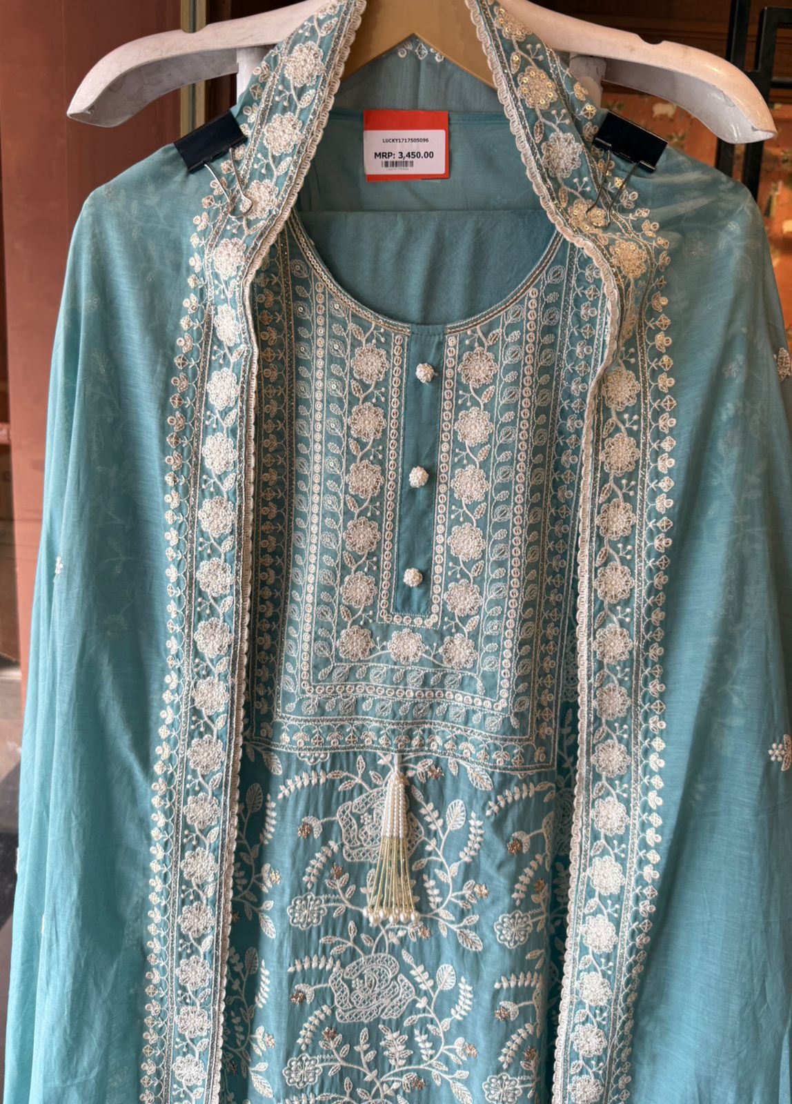 Casual Embroidered Suits