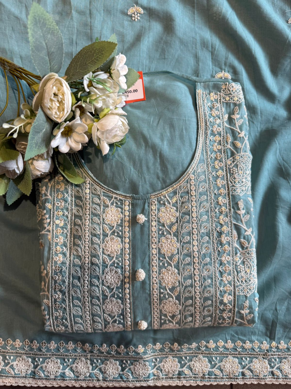 Casual Embroidered Suits