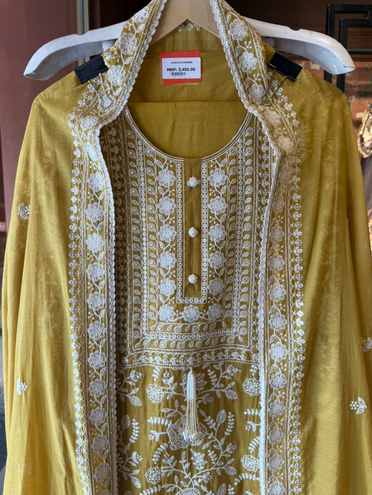 Casual Embroidered Suits