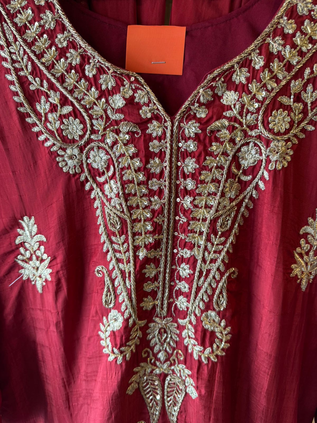 Elegant embroidered kurta set
