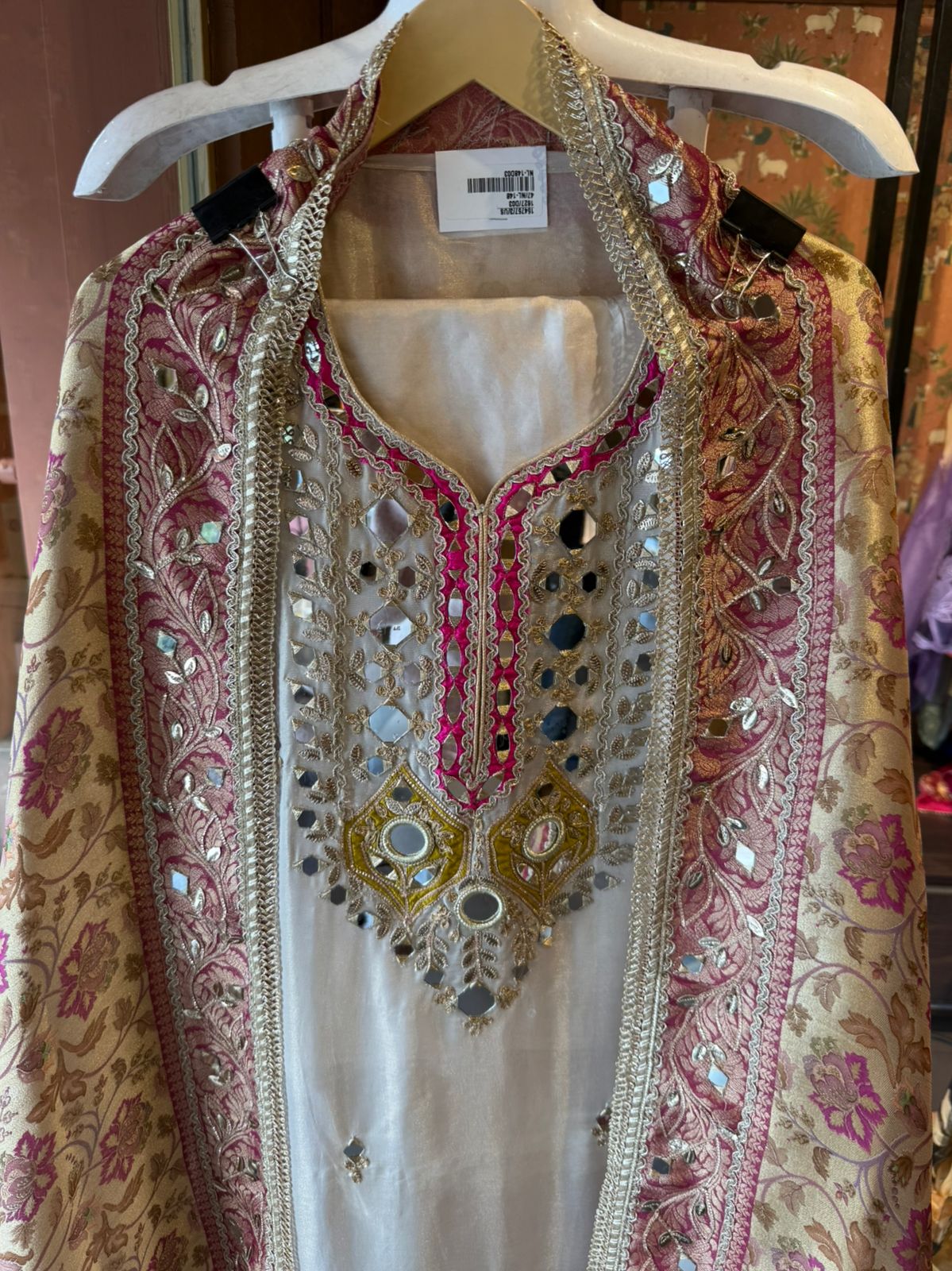 Ethnic Unstitched Suit set