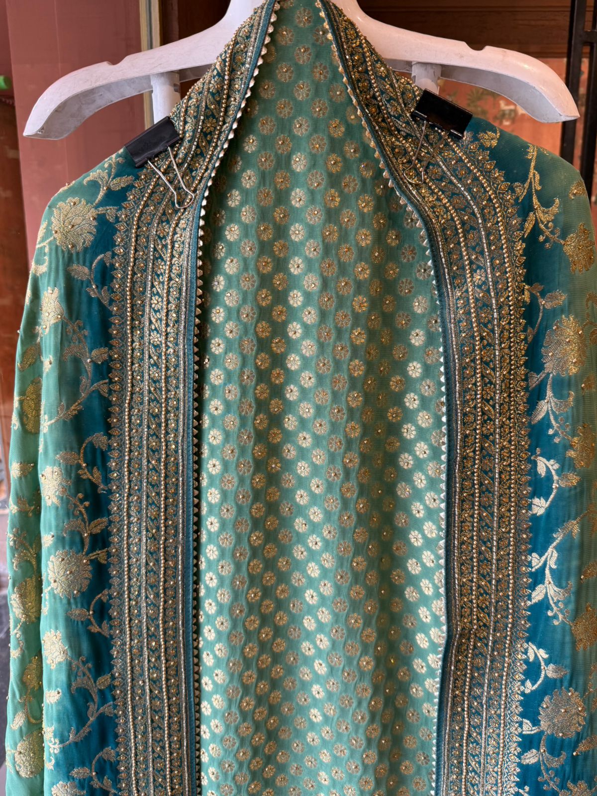 BANARSI GEORGETTE WOVEN SUITS