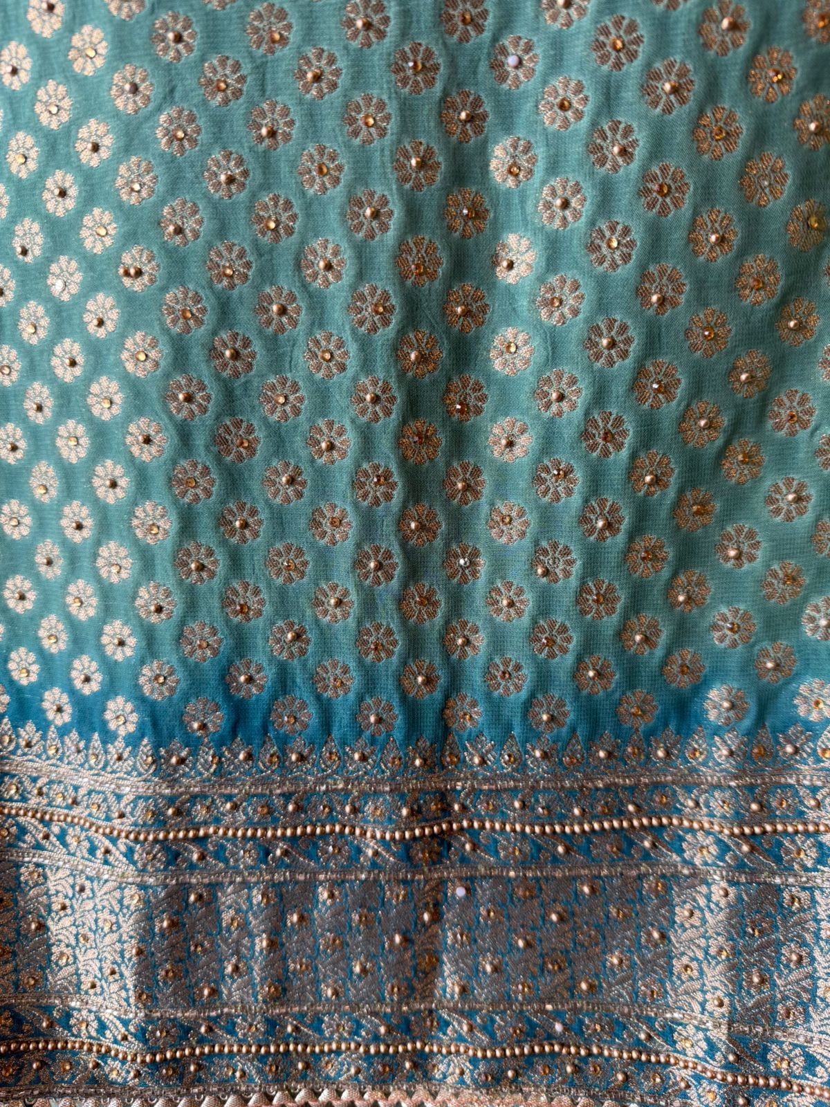 BANARSI GEORGETTE WOVEN SUITS