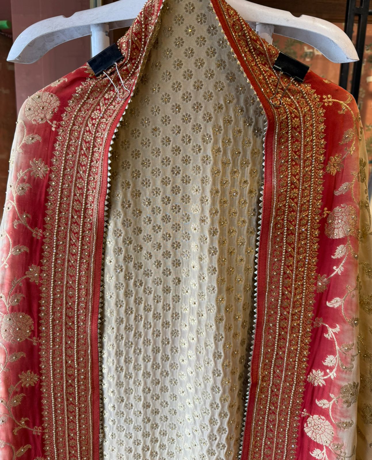 BANARSI GEORGETTE WOVEN SUITS