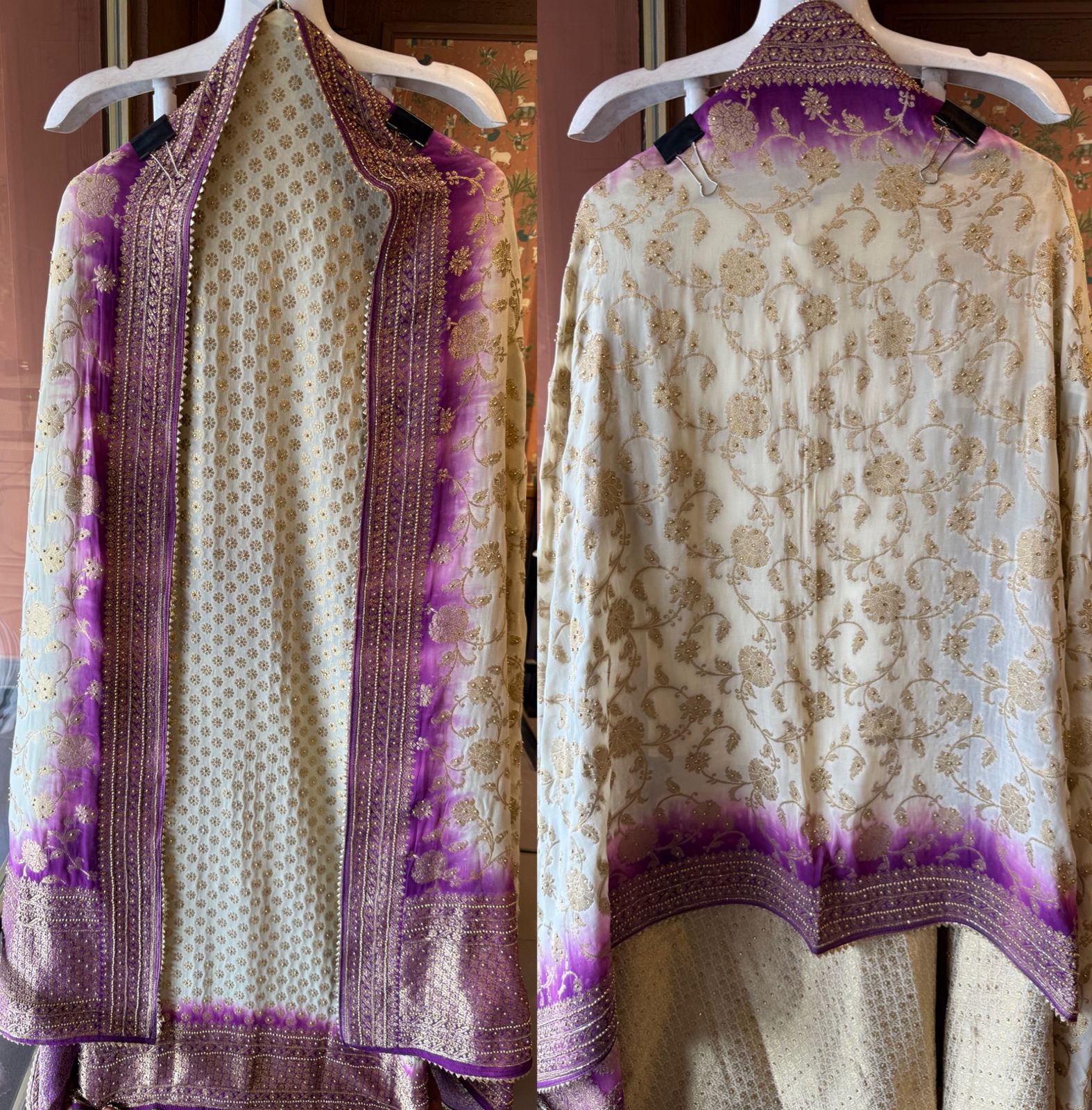 BANARSI GEORGETTE WOVEN SUITS