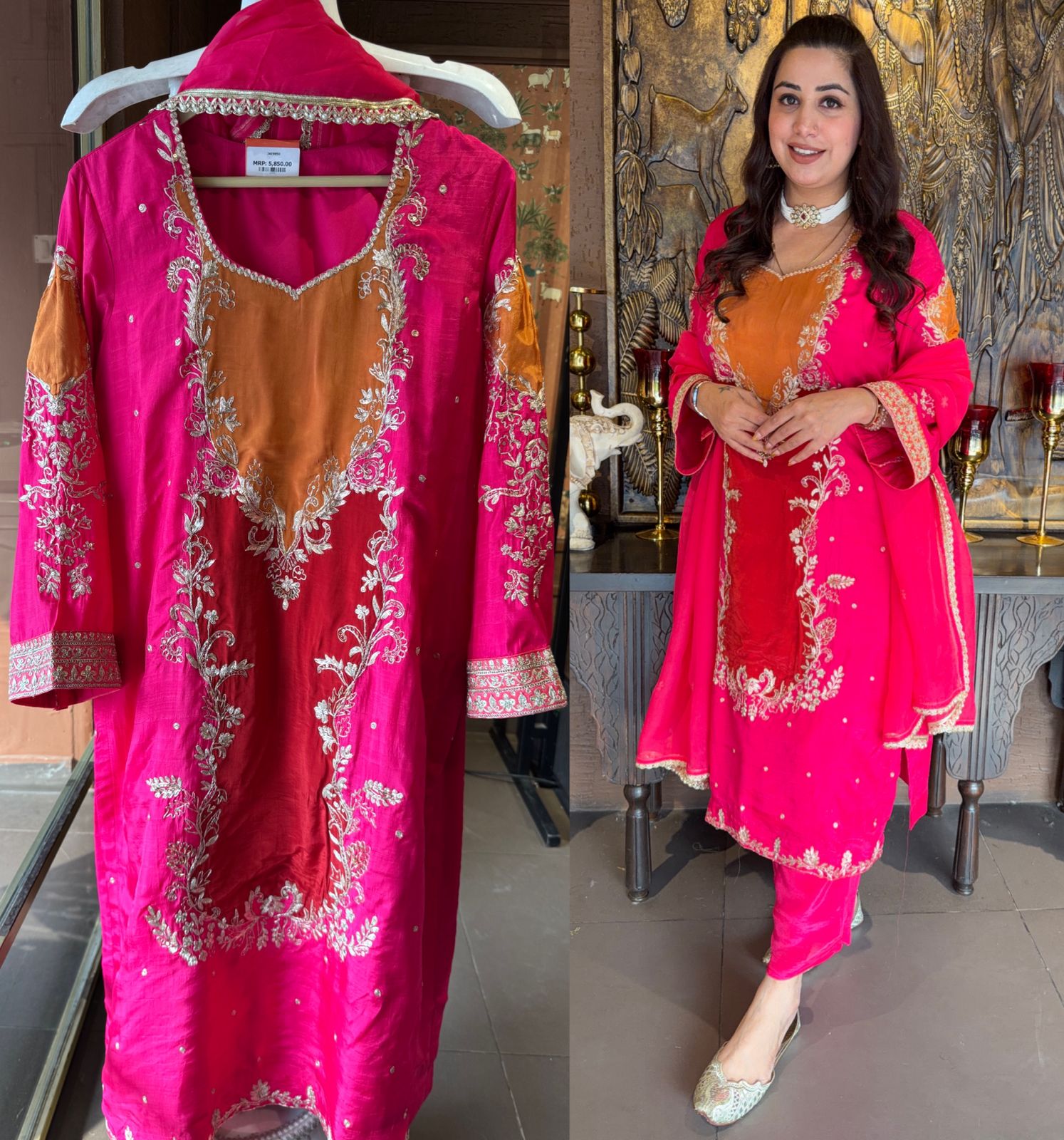 Traditional ethnic Stitched